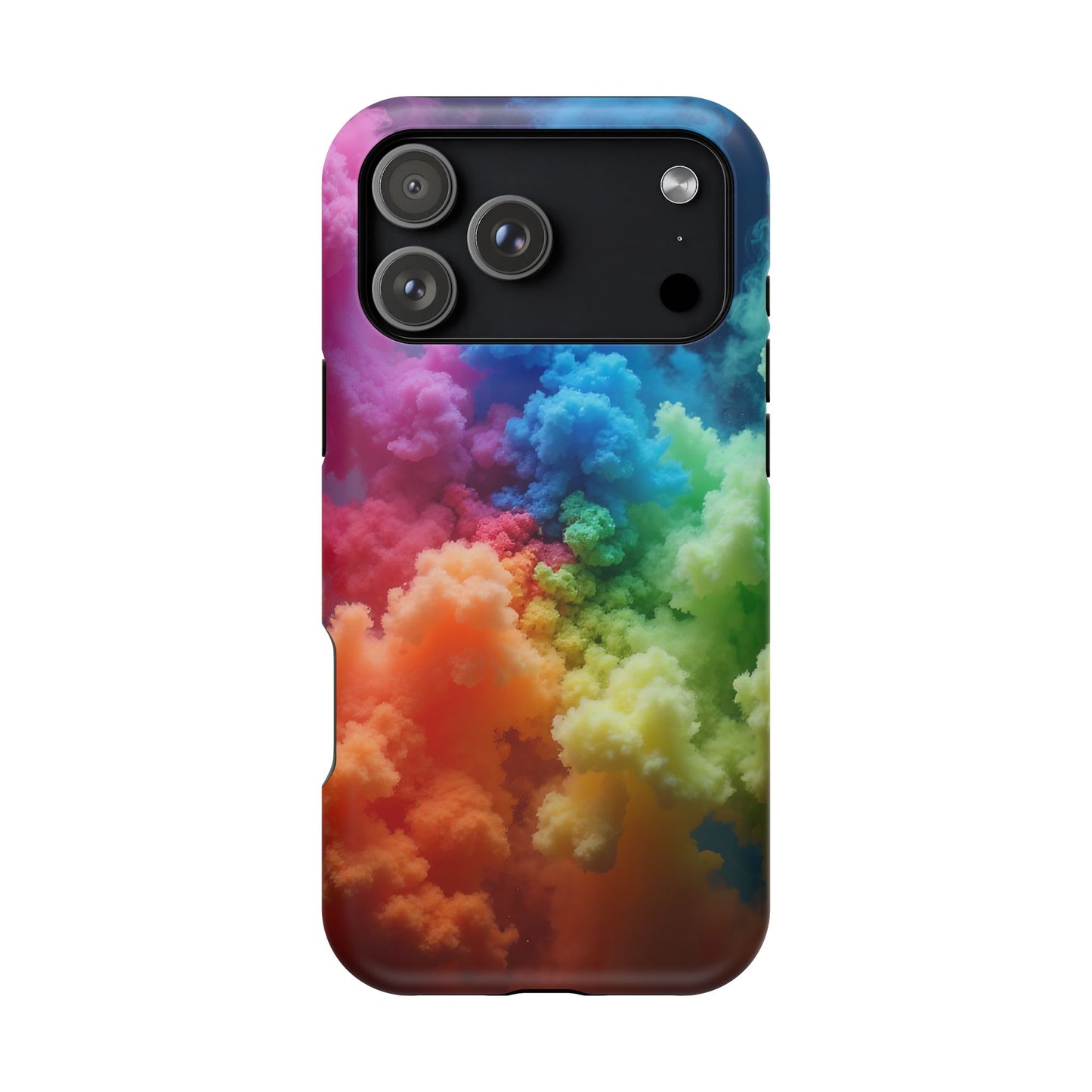 Rainbow Mist Tough Magnetic iPhone Case