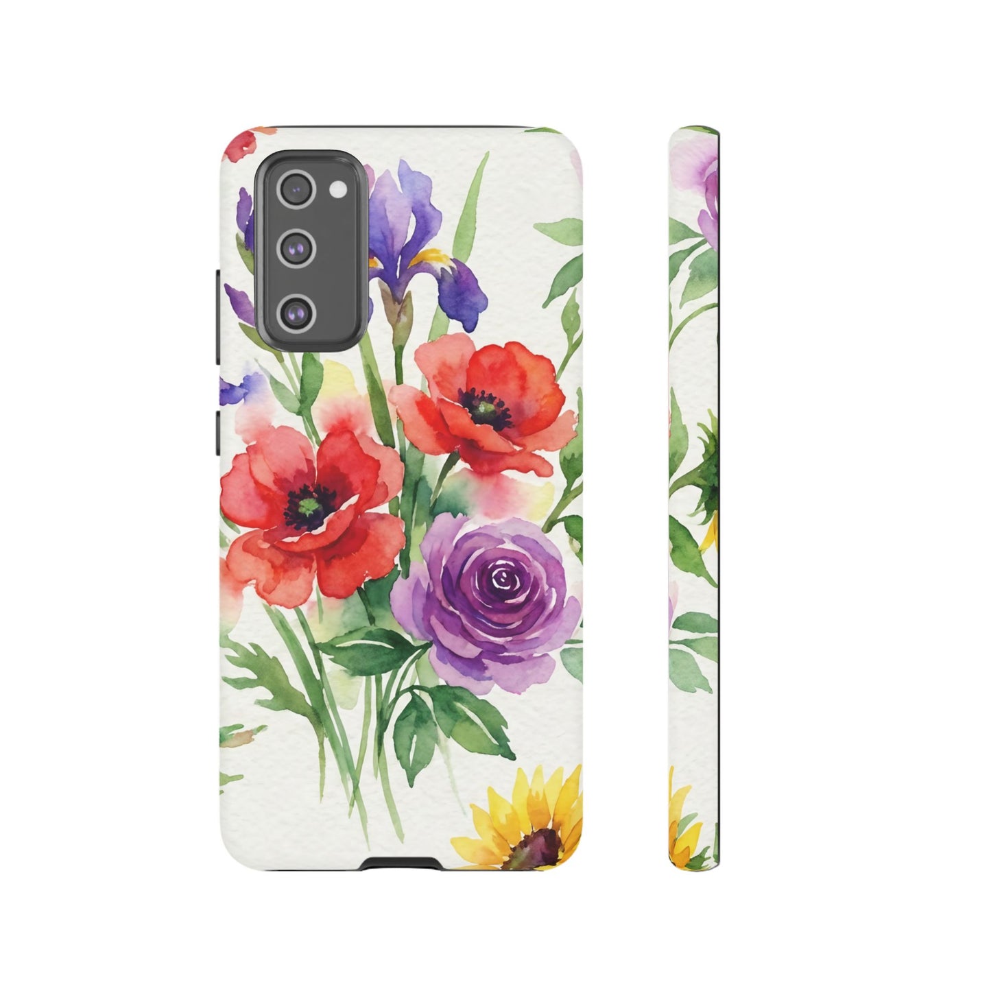 Watercolor Bouquet Samsung Phone Case — Tough Cases