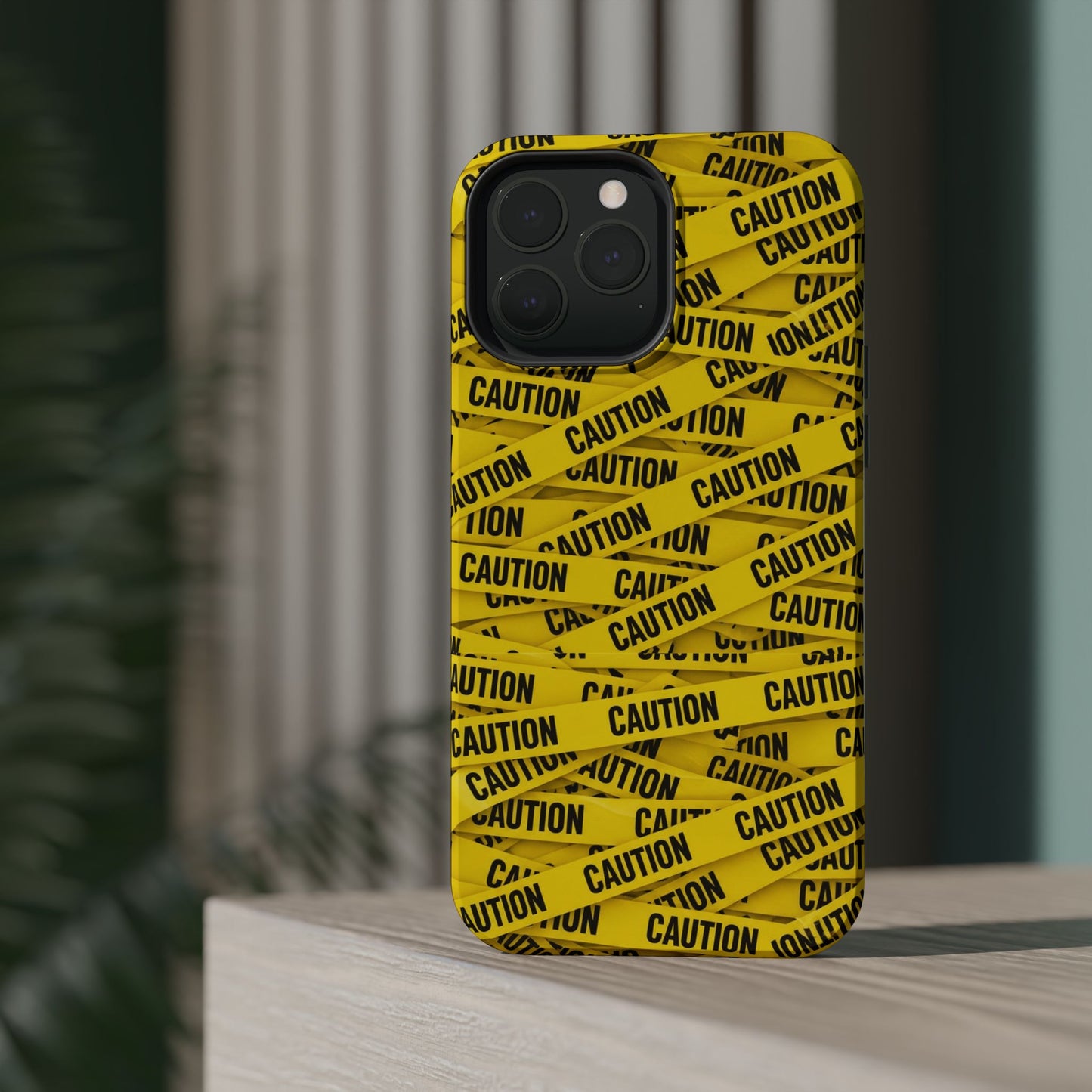iPhone Tough Case - Caution Tape Design