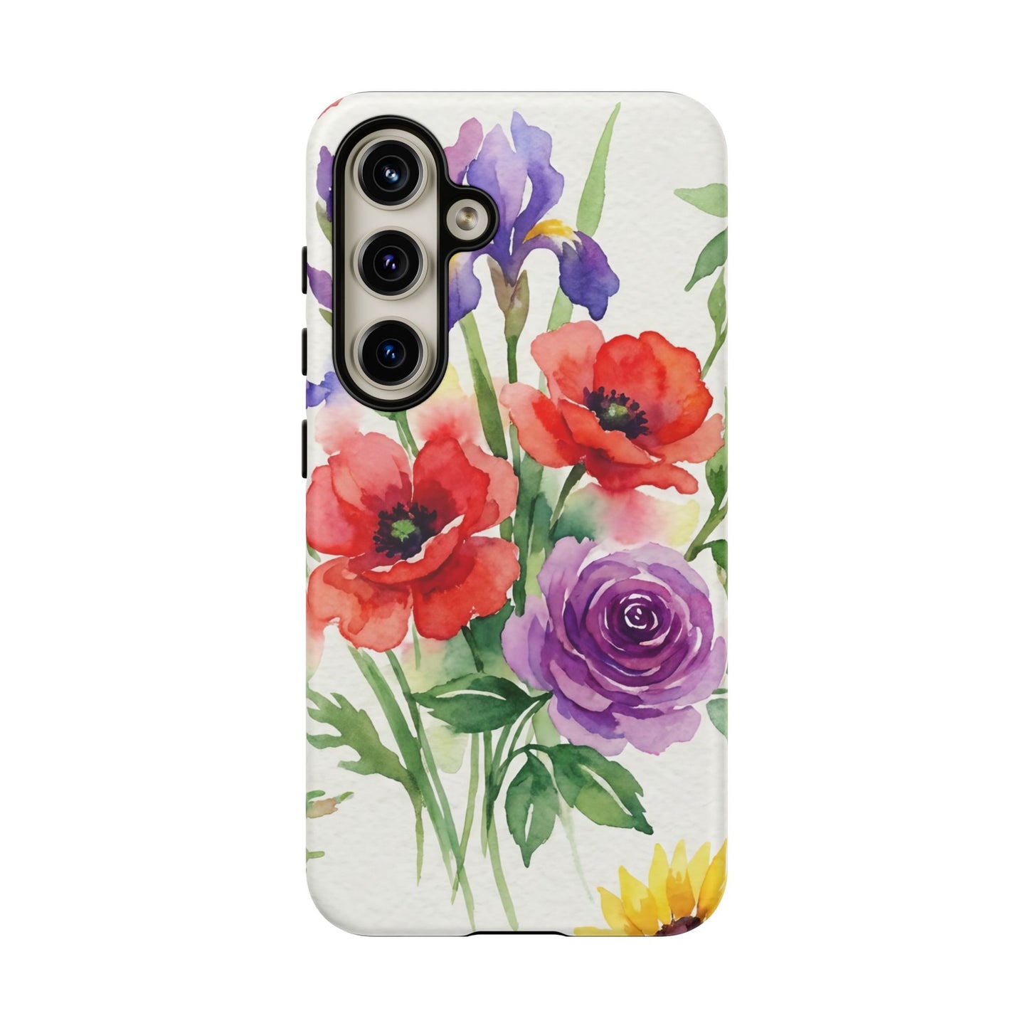 Watercolor Bouquet Samsung Phone Case — Tough Cases