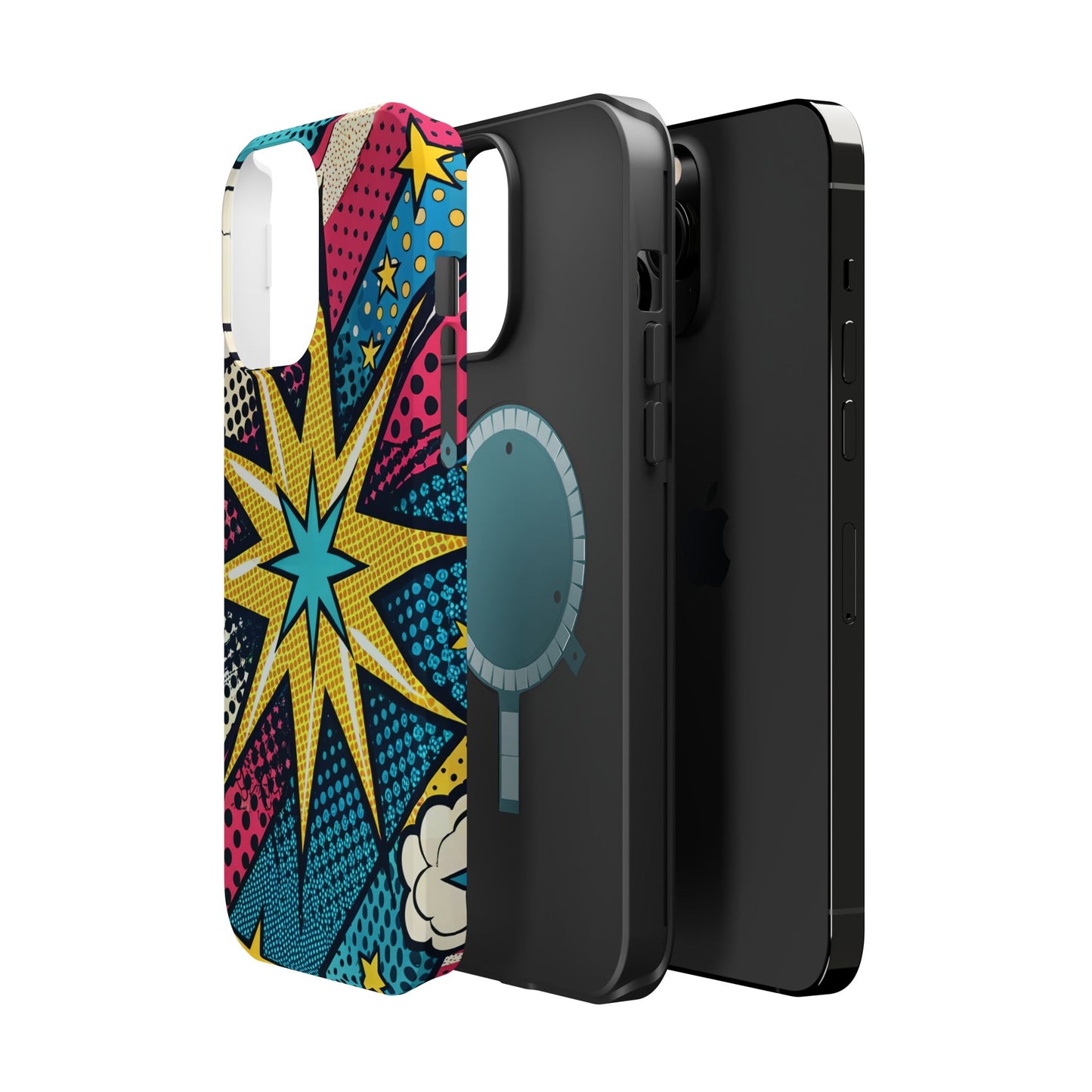 Pop Art Starburst Design iPhone Tough Case