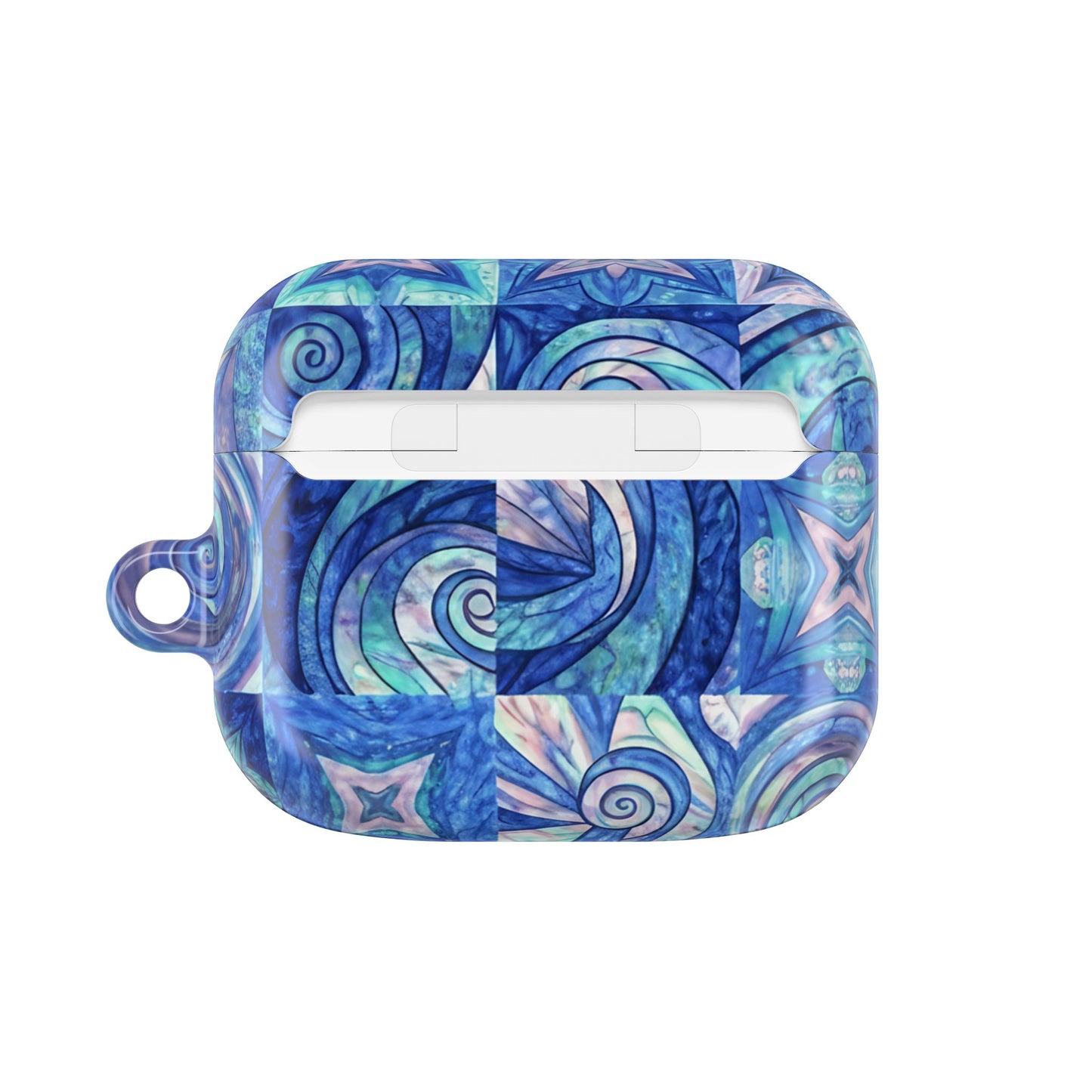 Modern Sea Blue AirPod Case — Sleek Protective Earbud Cover
