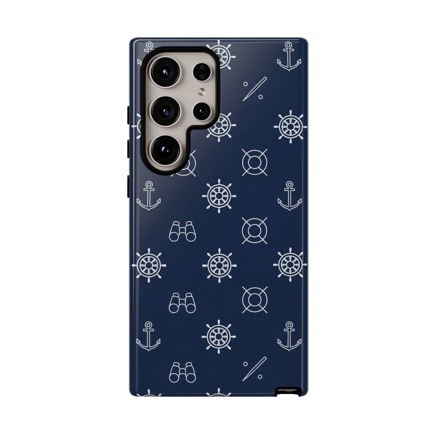 Minimalist Nautical Samsung Phone Case — Tough Case Protective Cover