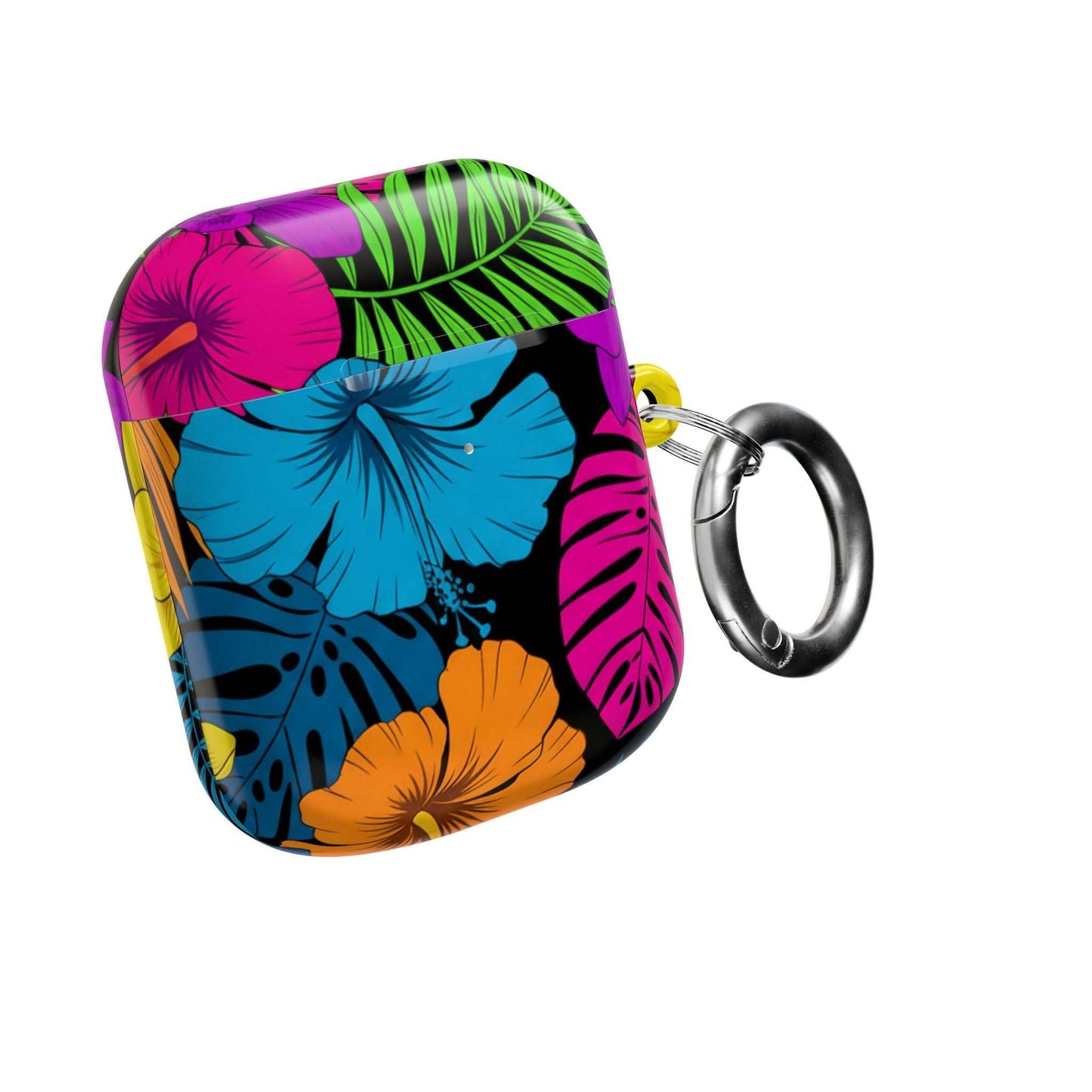 Modern Tropical Floral AirPod Case