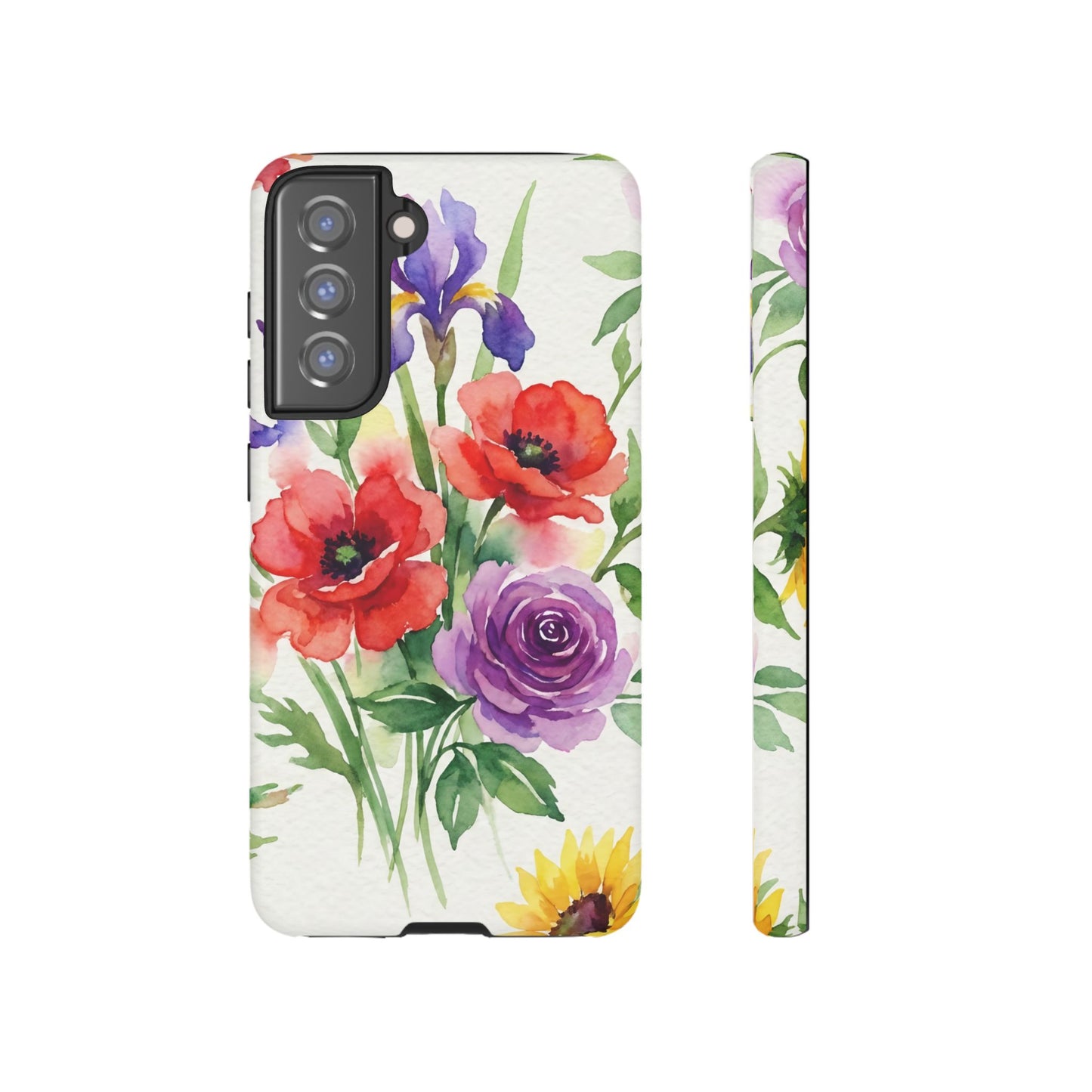 Watercolor Bouquet Samsung Phone Case — Tough Cases