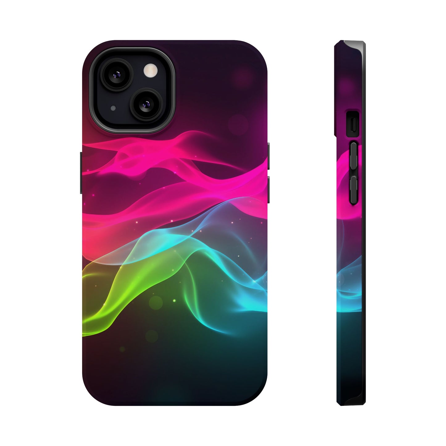 Ride the Rainbow Wave iPhone Tough Case