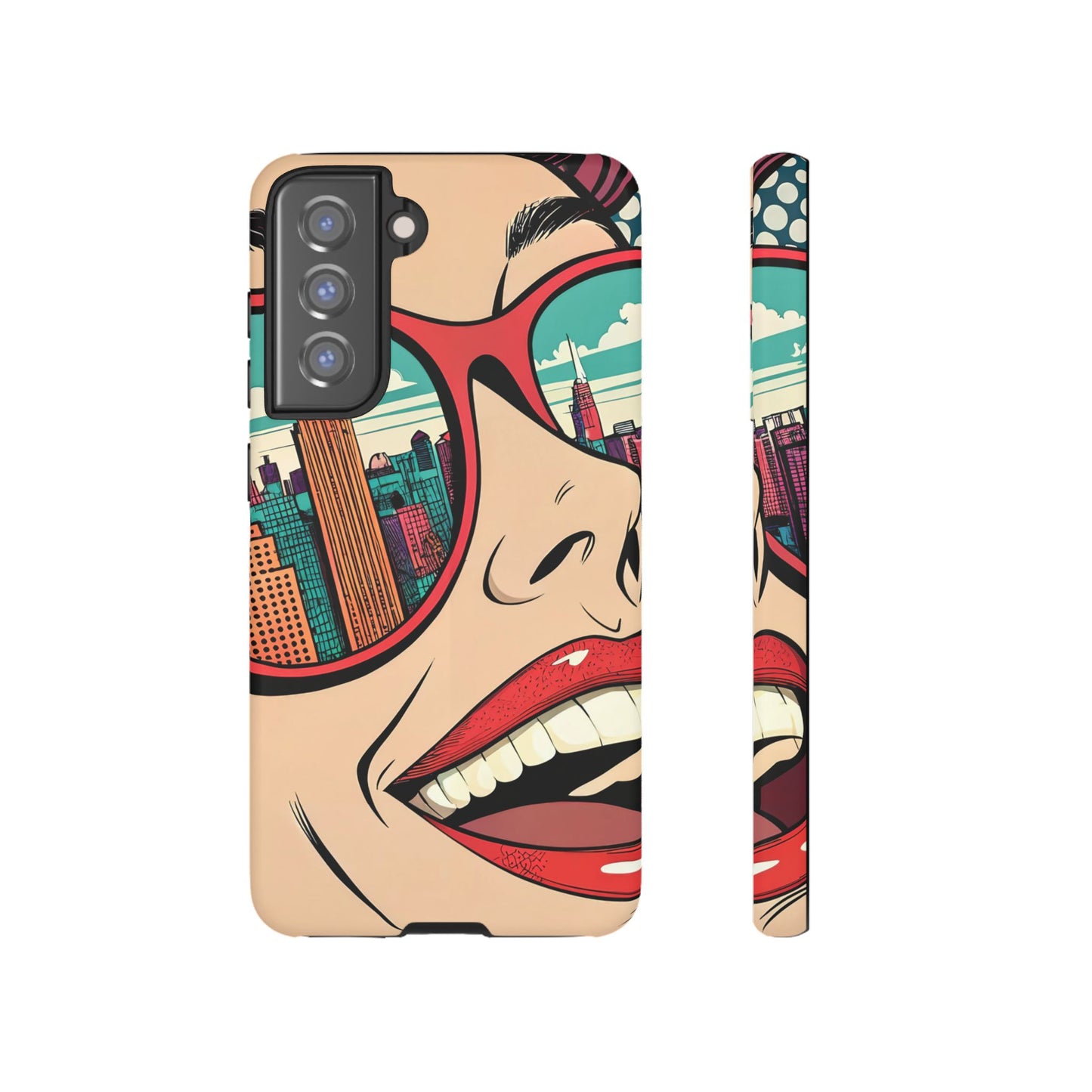 City View Pop Art Samsung Phone Case