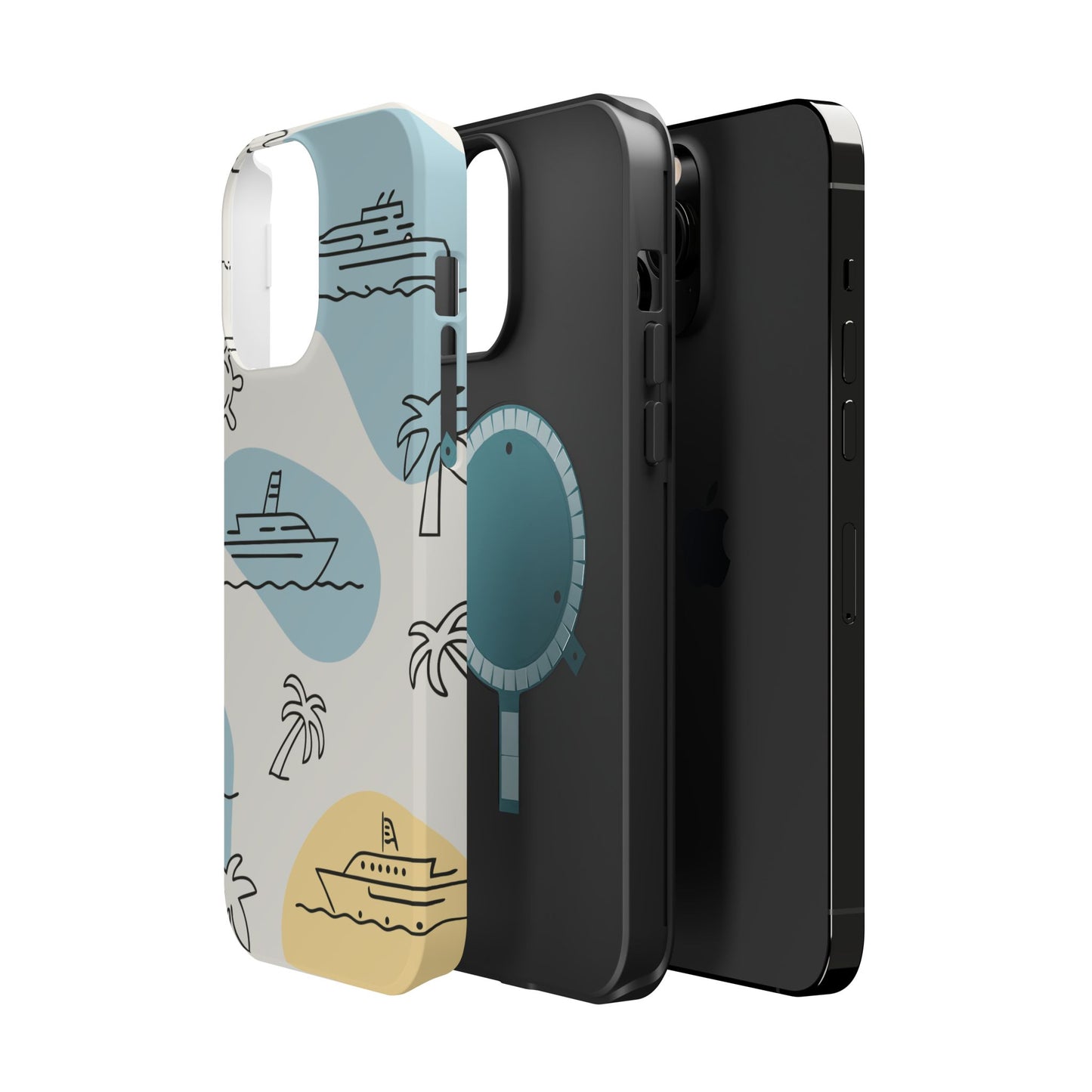 Retro Cruise Vacation iPhone Tough Case