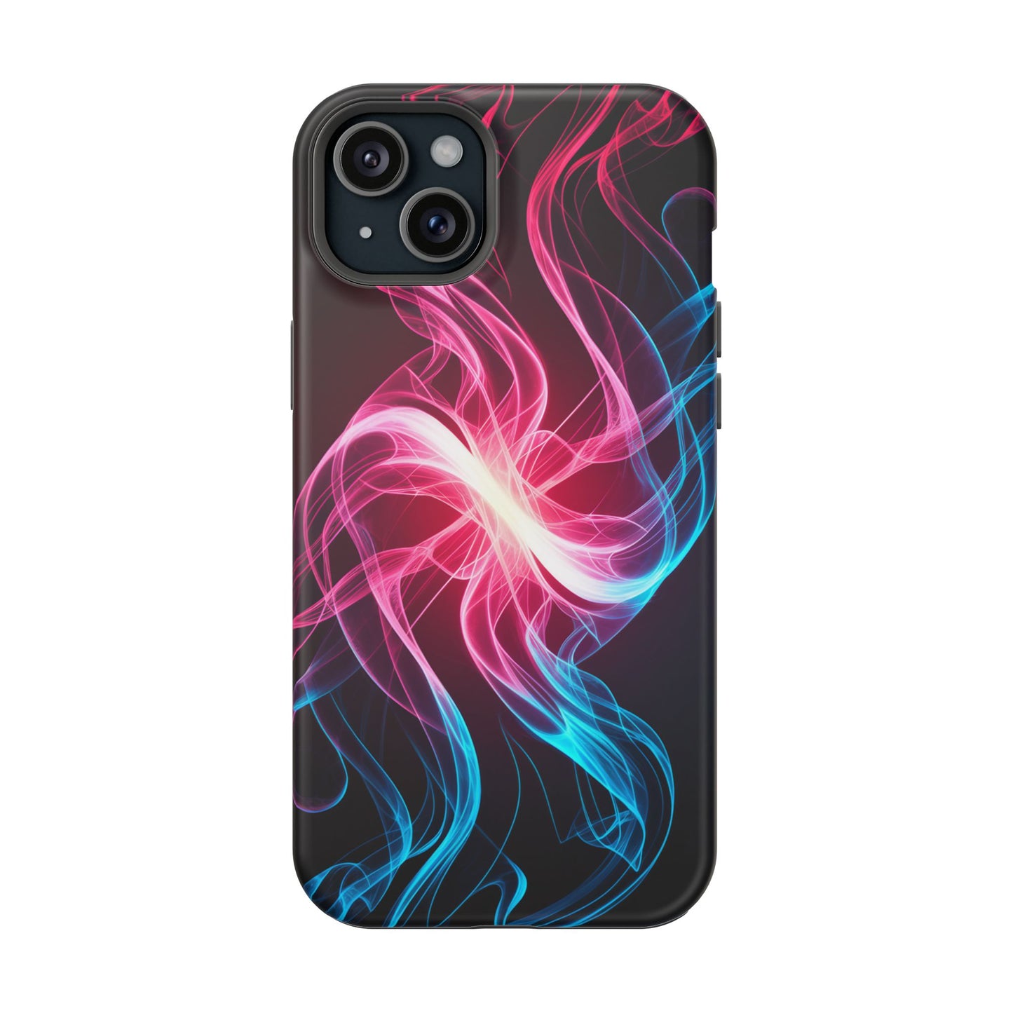 Red White and Blue Swirl Design iPhone Tough Case