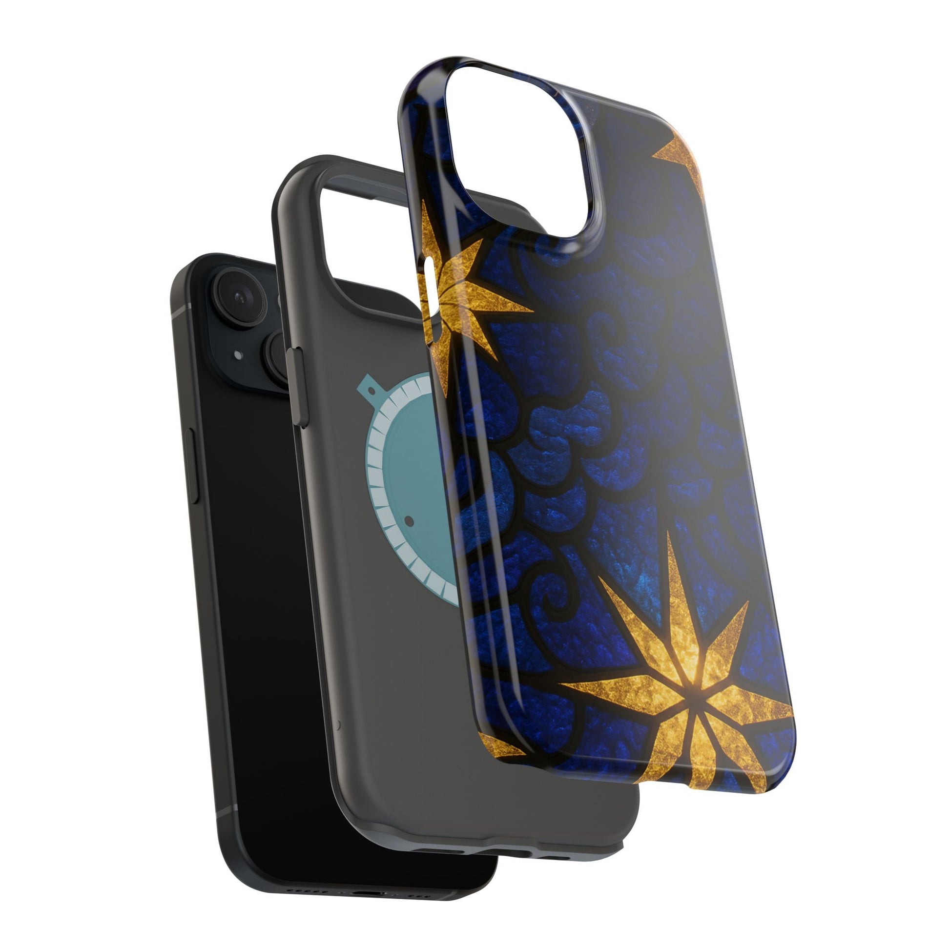 Golden Star Design iPhone tough case with dual-layer protection and MagSafe compatibility