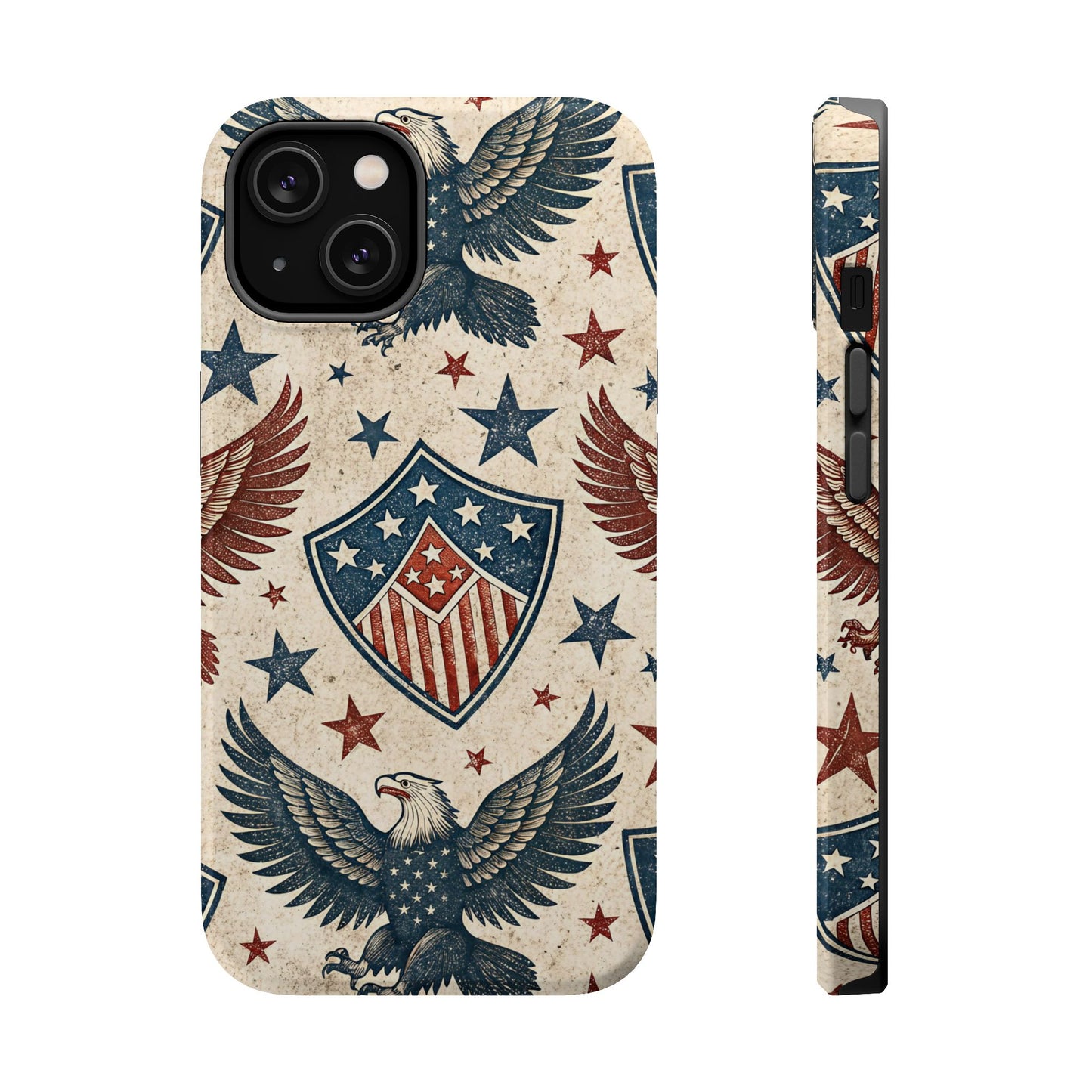 Vintage American Pride iPhone Tough Case