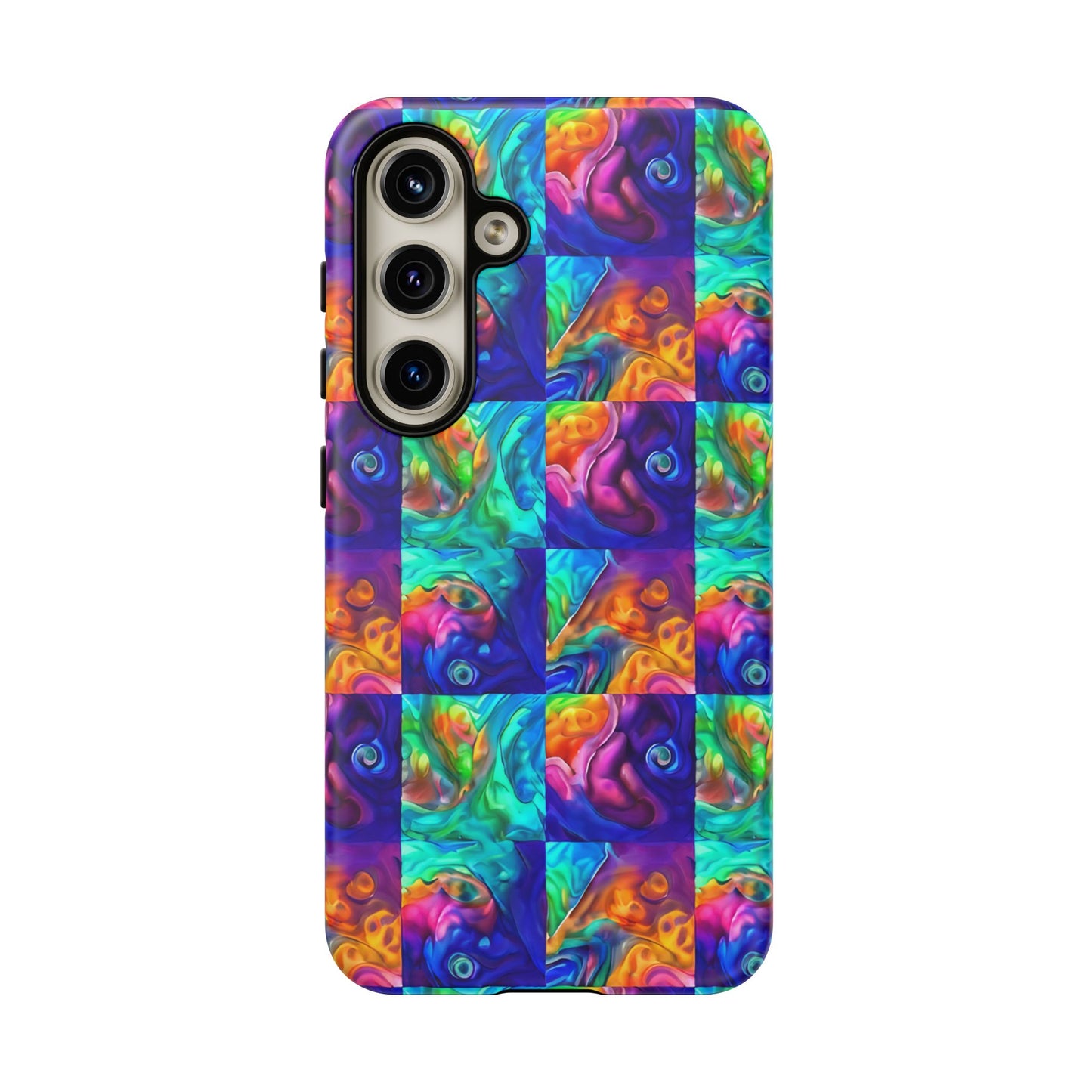 Abalone Swirl Samsung Phone Case — Glowing Shell Design