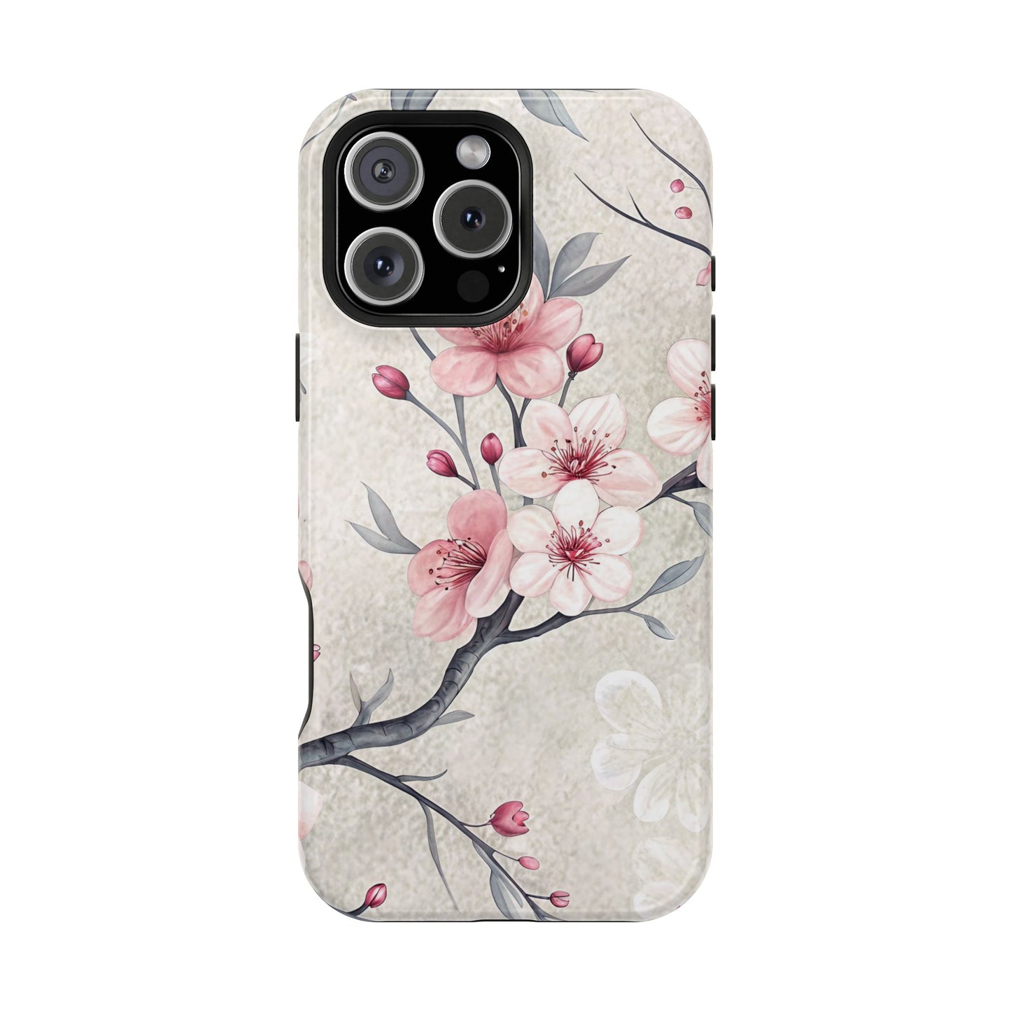 Japanese Cherry Blossom Magnetic iPhone Tough Cases