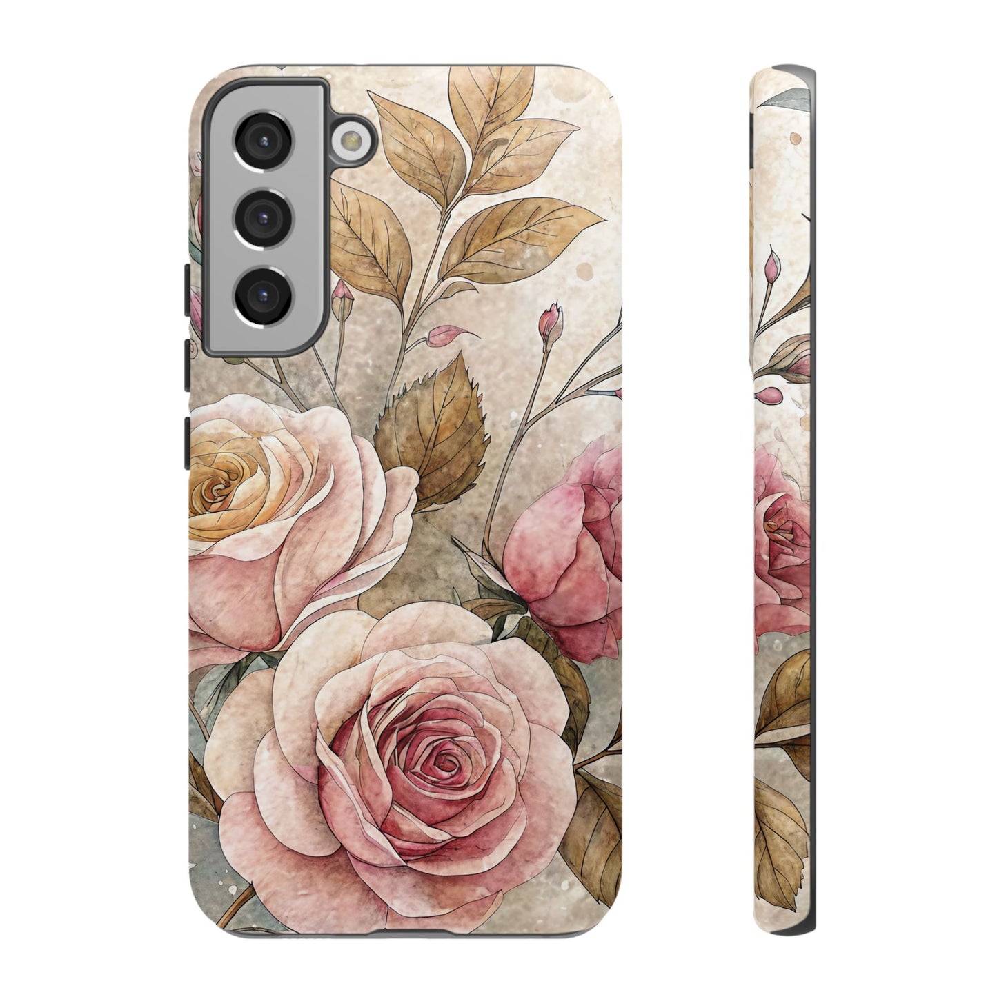 Vintage Rose Samsung Phone Case
