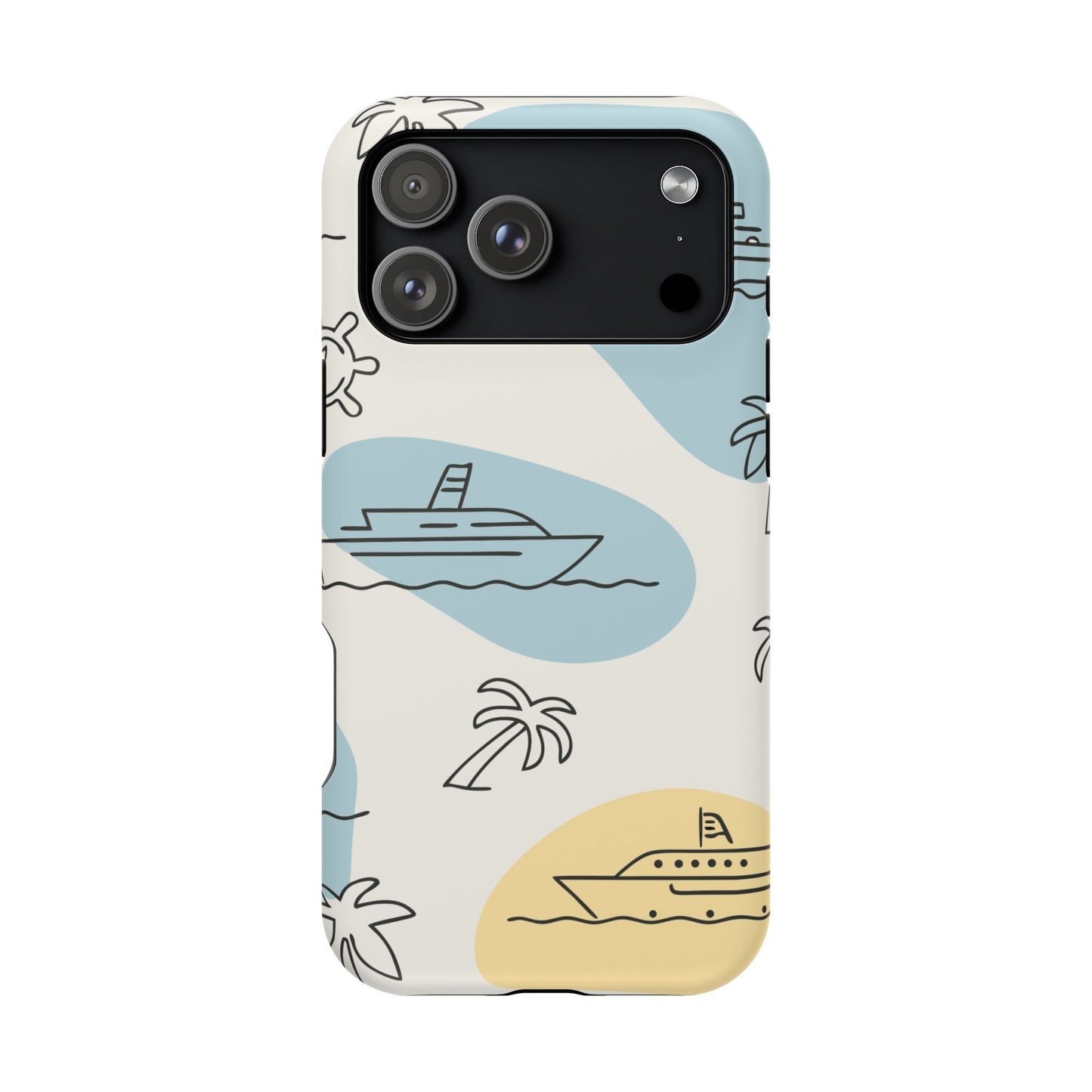 Retro Cruise Vacation iPhone Tough Case