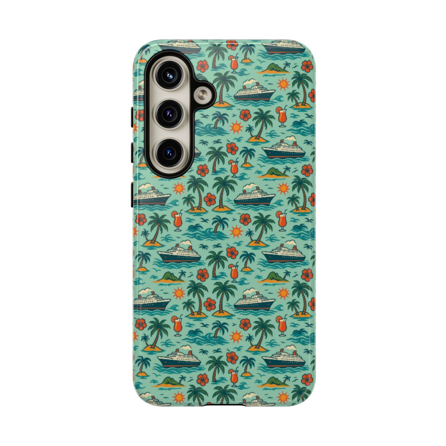 Tropical Cruise Design Samsung Phone Case