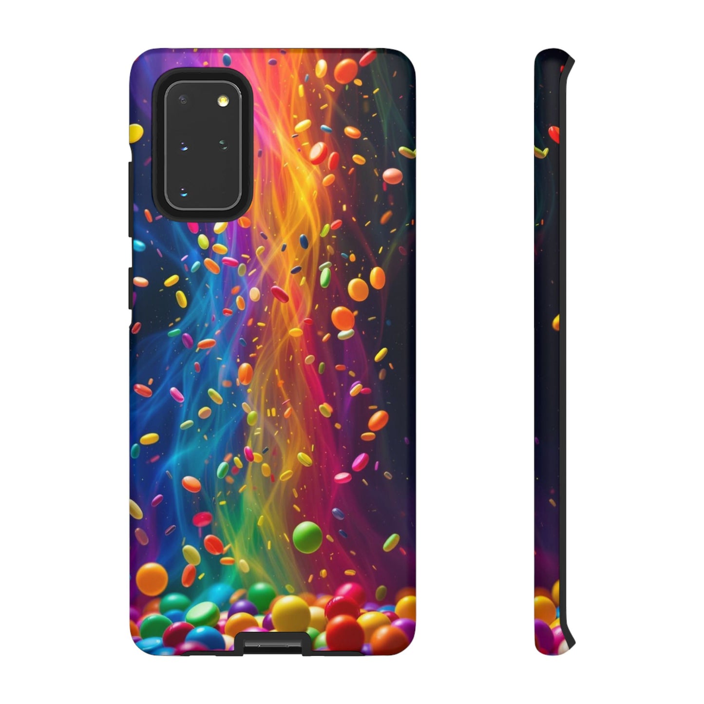 Rainbow Candy Rain Tough Phone Case