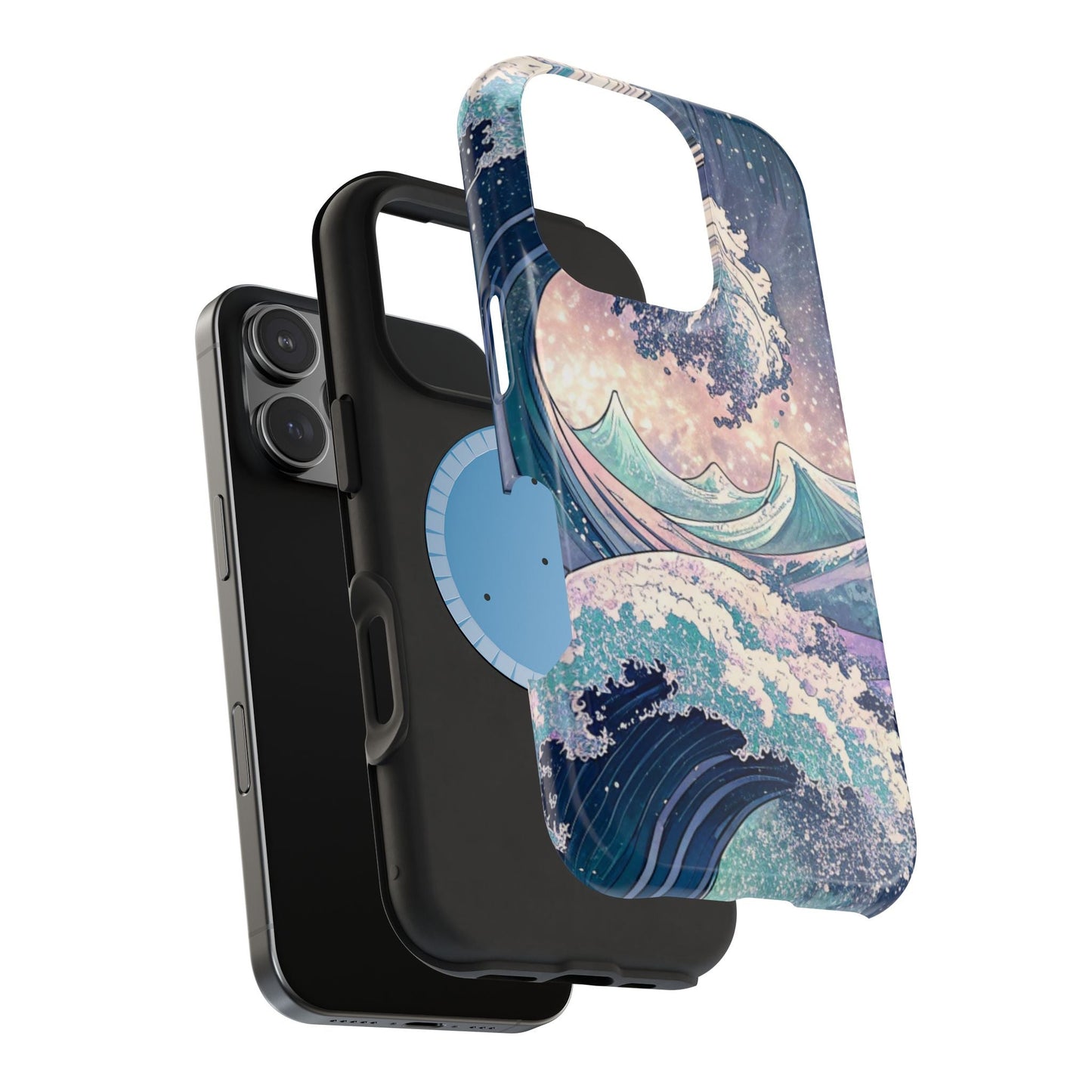 Crashing Waves Design iPhone Case – Coastal Ocean Phone Cover