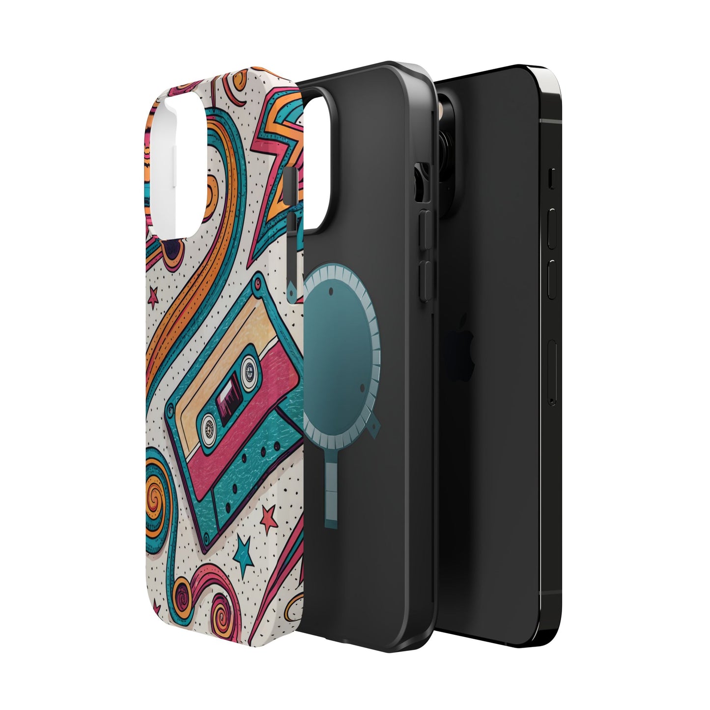 Retro Cassette Design iPhone Tough Case