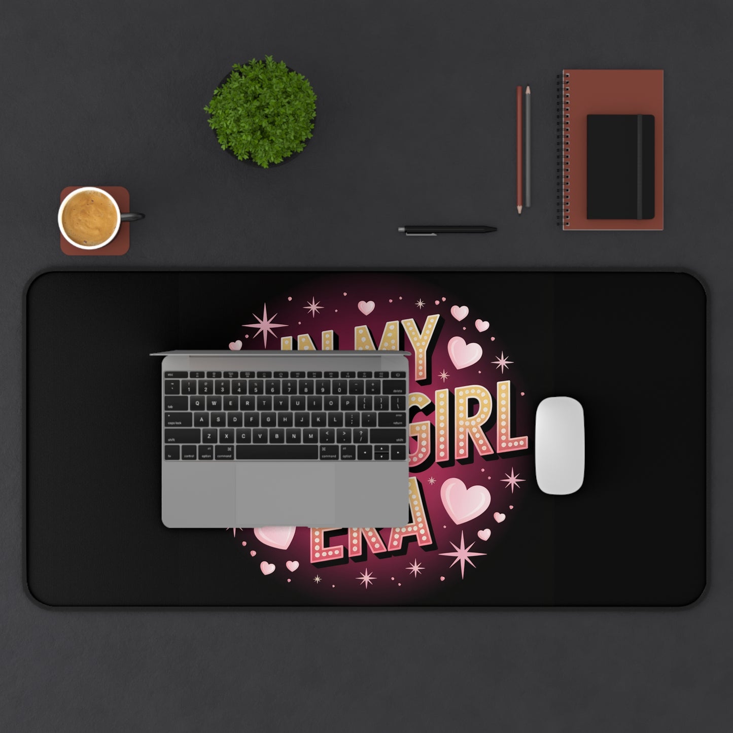 In My Showgirl Era Desk Mat, Office Desk Accessory