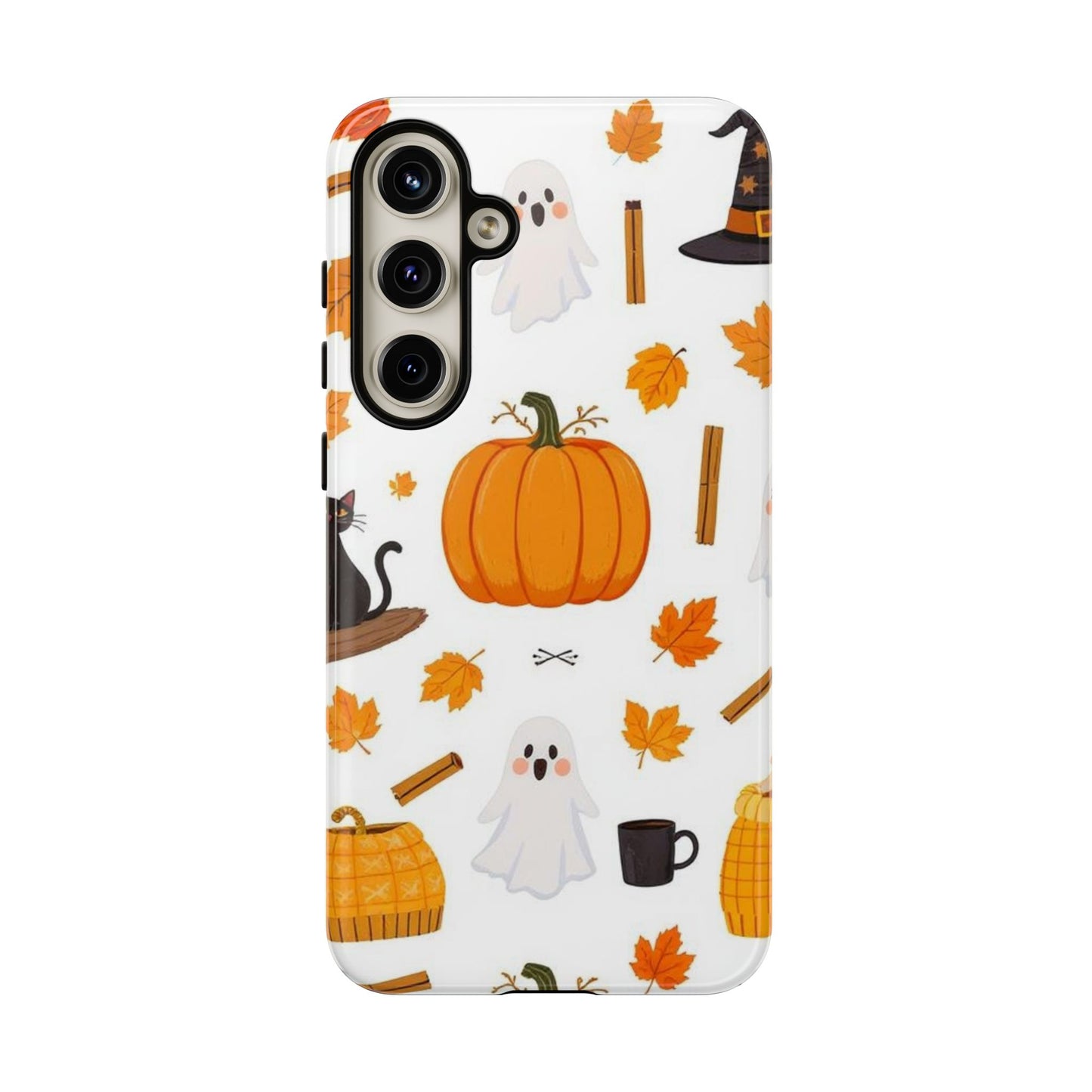 Pumpkins and Ghosts Samsung Tough Cases