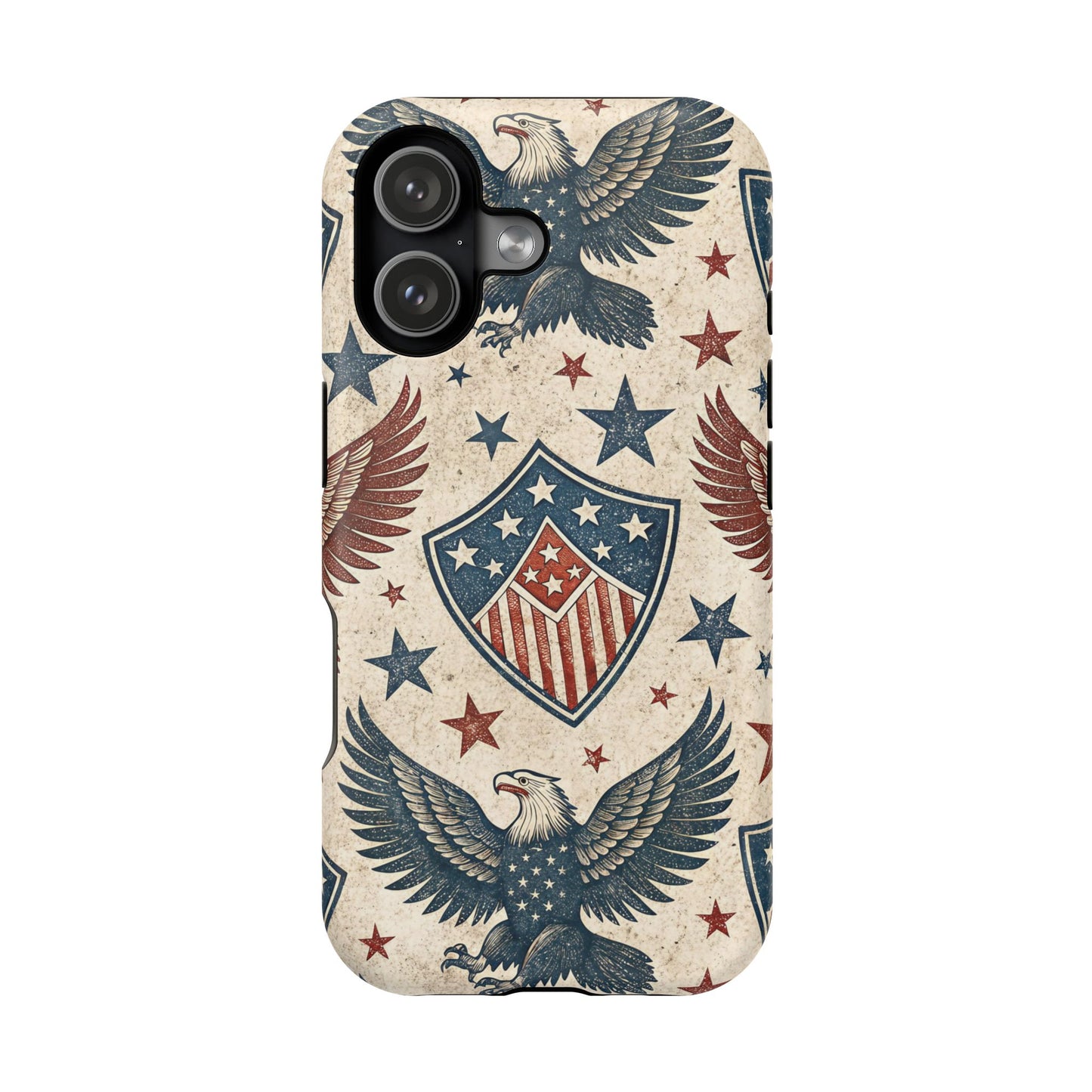 Vintage American Pride iPhone Tough Case