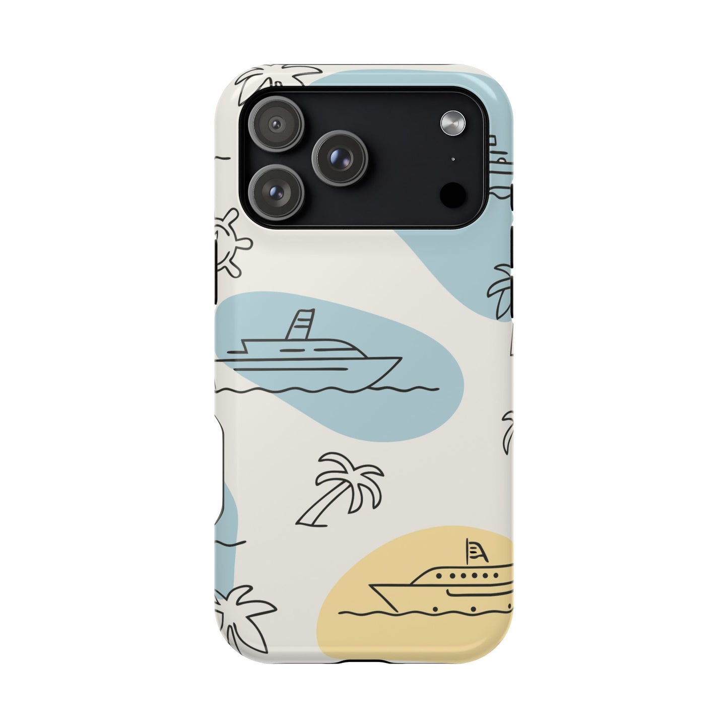 Retro Cruise Vacation iPhone Tough Case