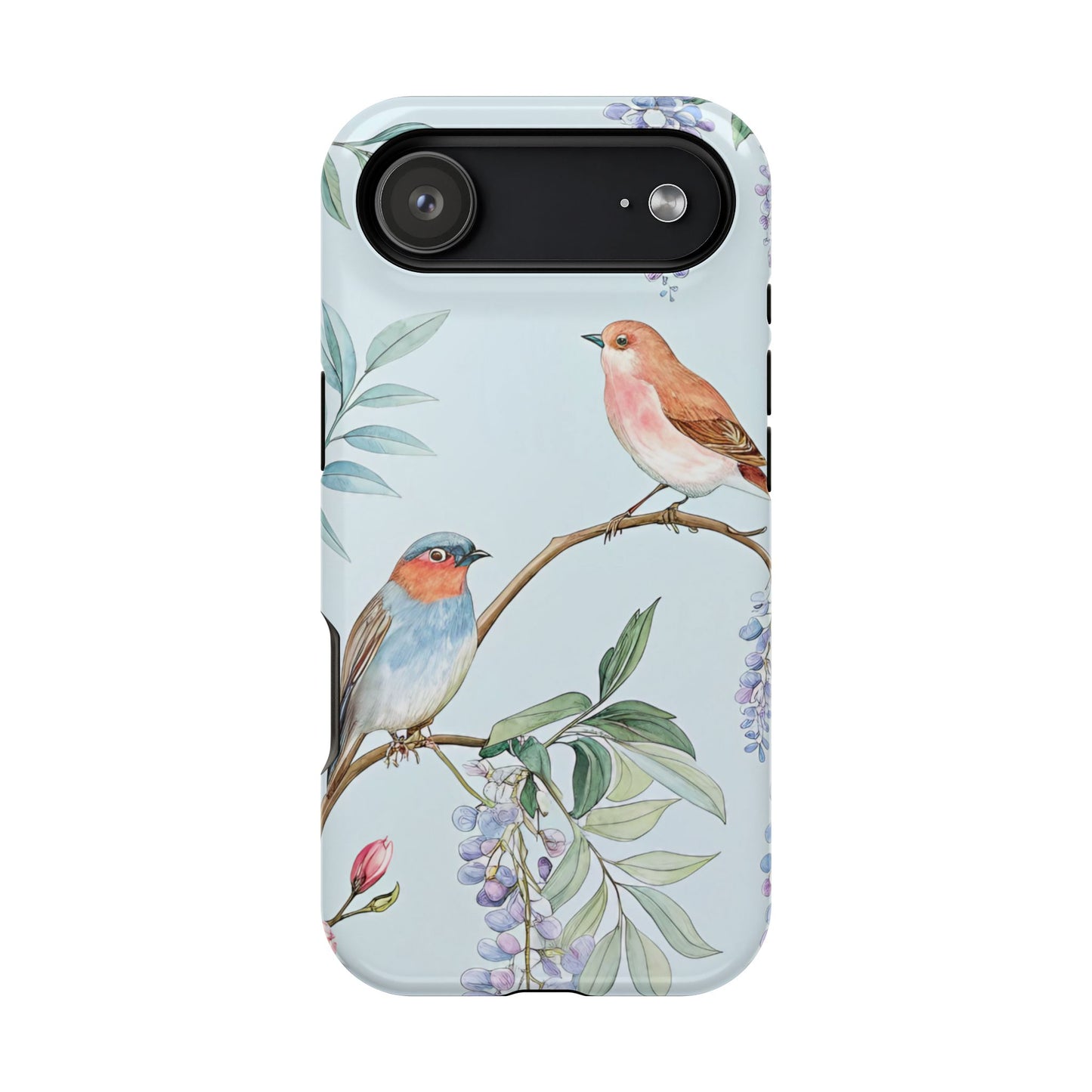 iPhone Tough Case - Spring Bird Design