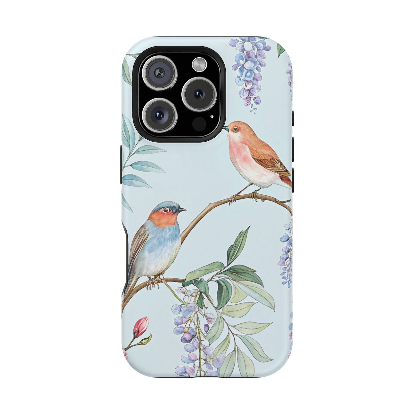 iPhone Tough Case - Spring Bird Design