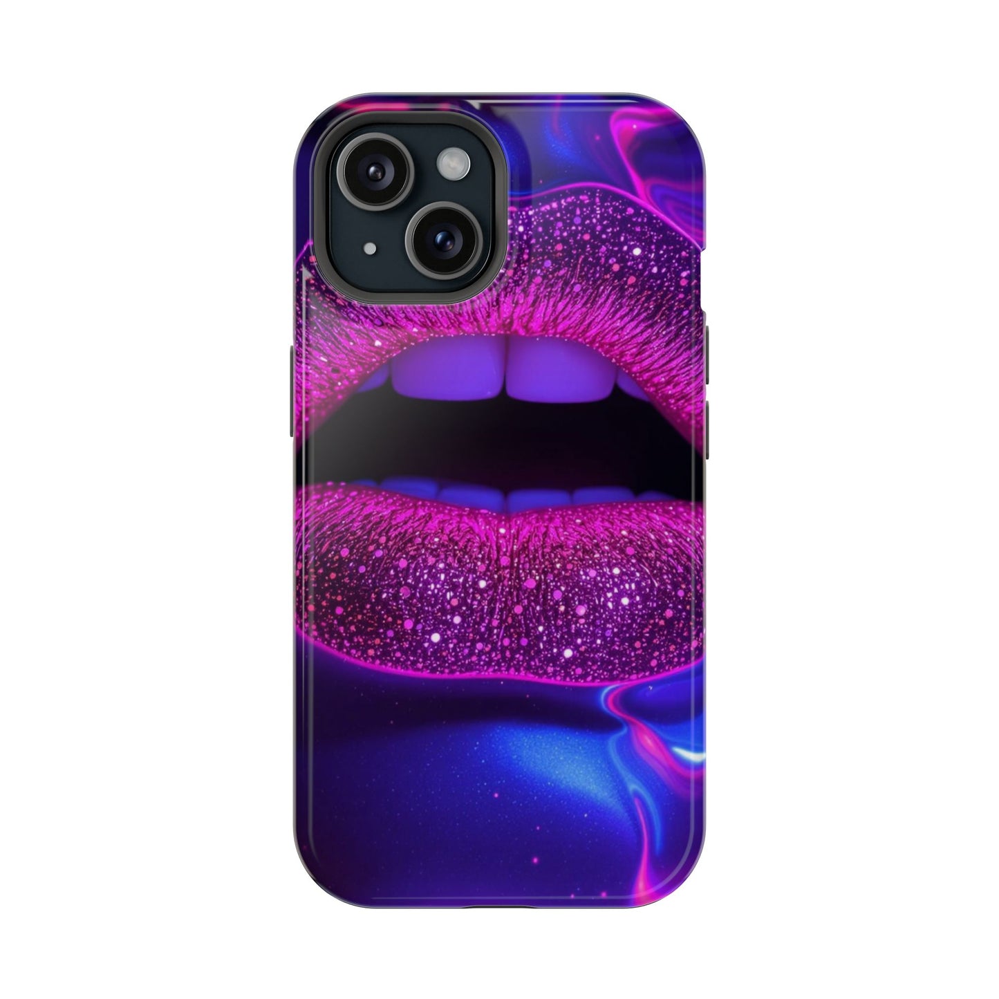 Purple Kiss Design iPhone Tough Case