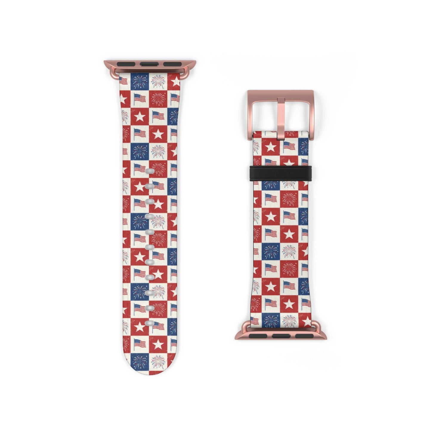 4th of July Patriotic Apple Watch Band