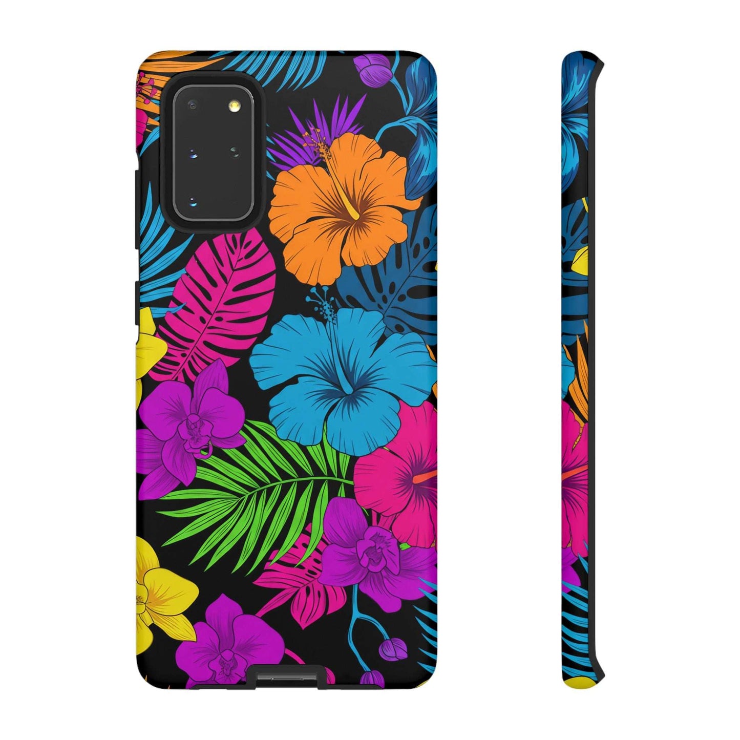 Modern Tropical Floral Design Samsung Phone Case