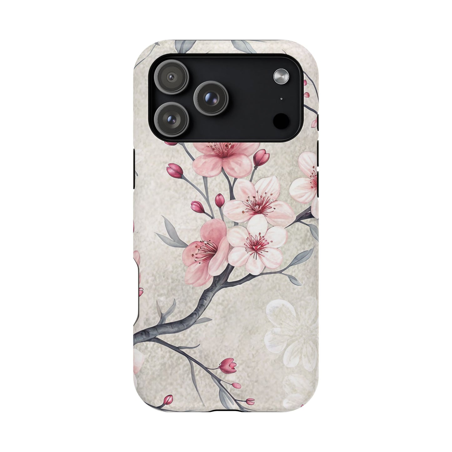 Japanese Cherry Blossom Magnetic iPhone Tough Cases