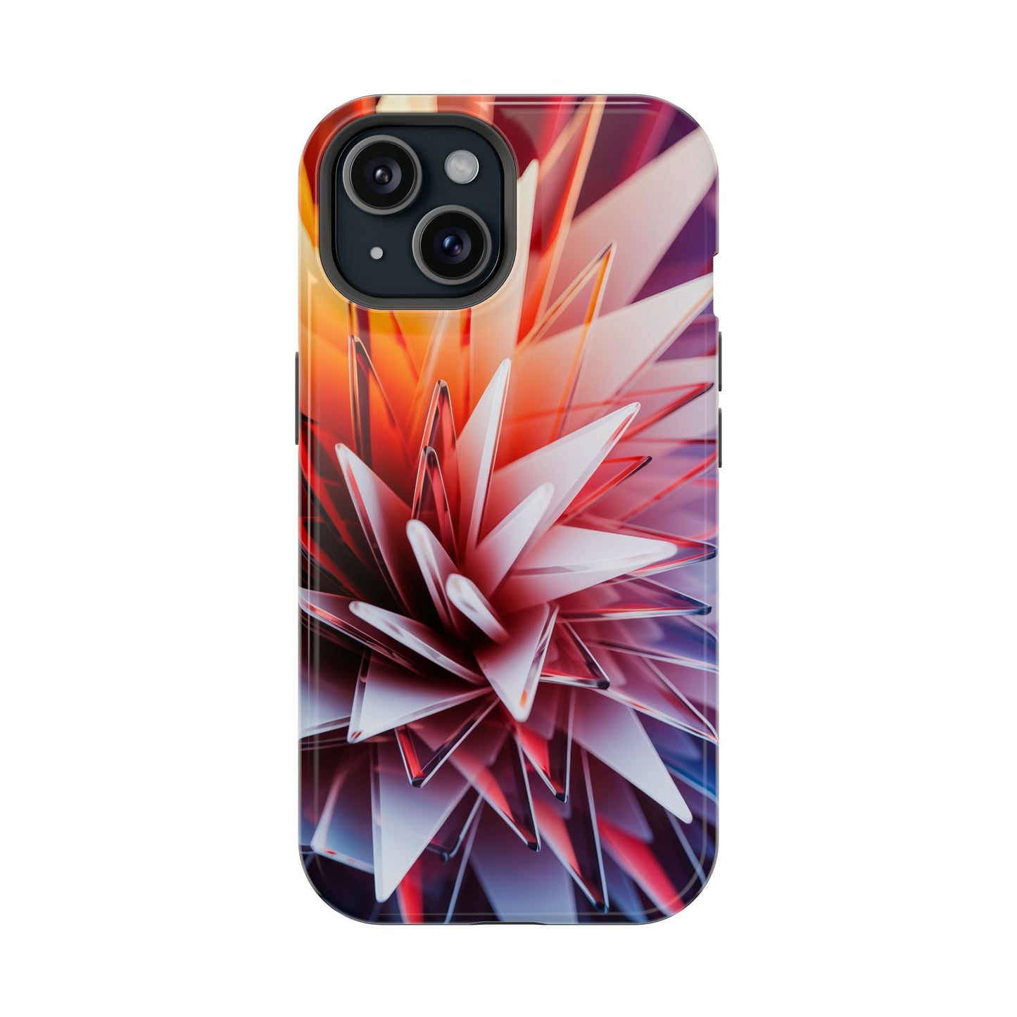 Glass Flower Inspired iPhone Tough Case