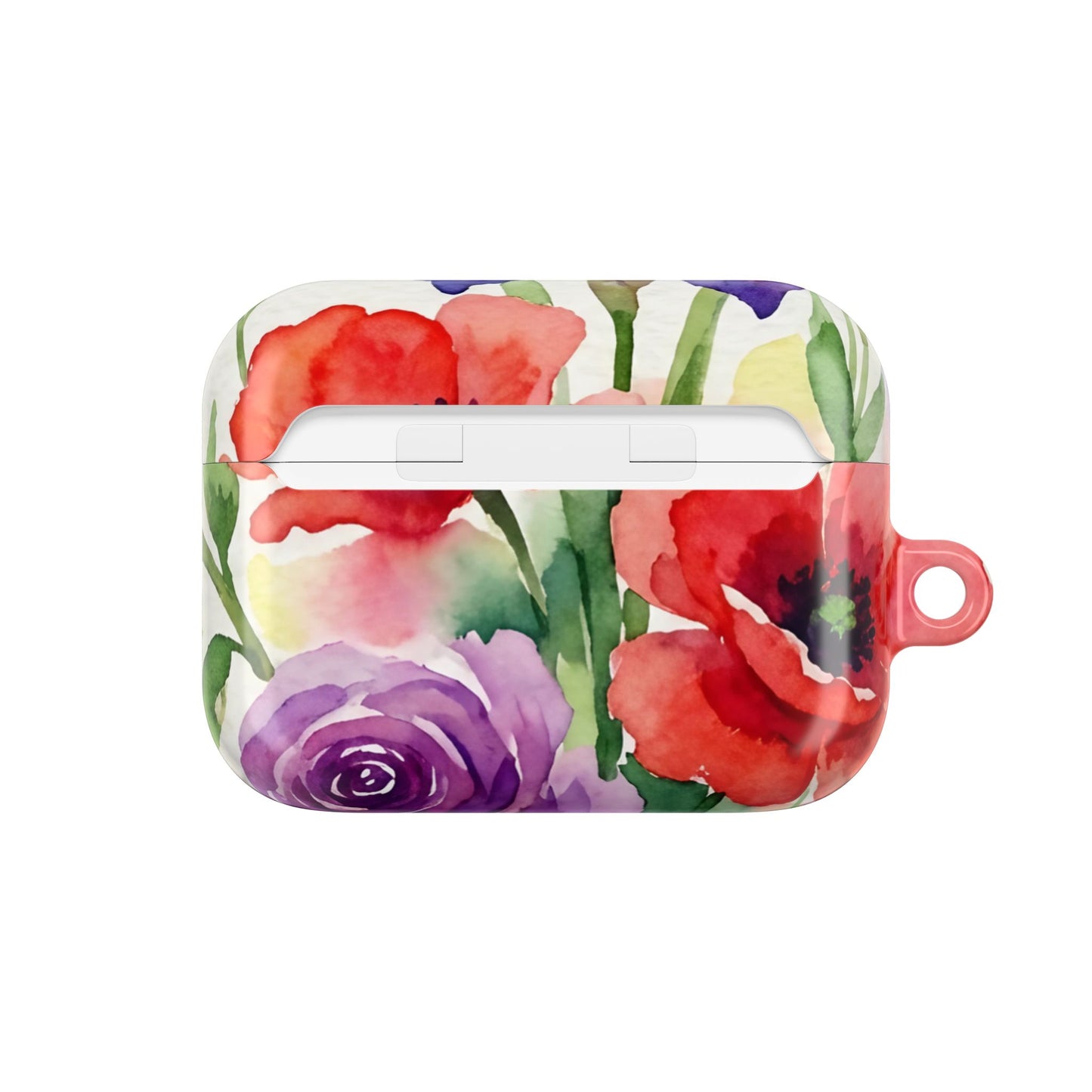Watercolor Bouquet AirPod Case — Floral Protective Earbud Cover