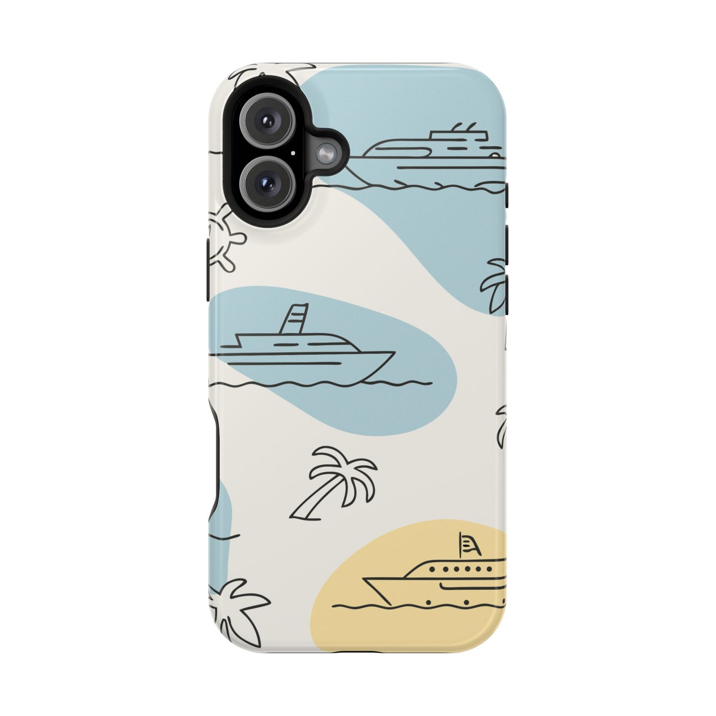 Retro Cruise Vacation iPhone Tough Case