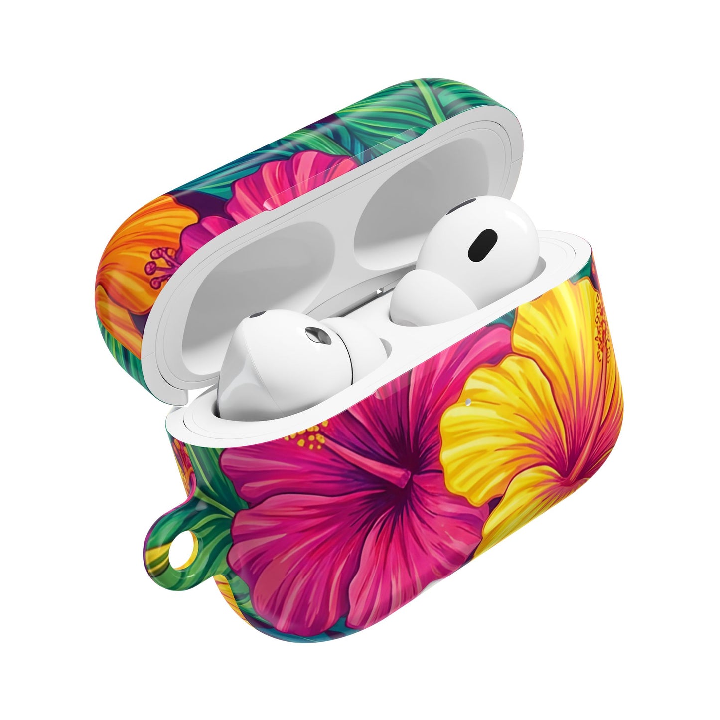 Vibrant Tropical Floral AirPod Case