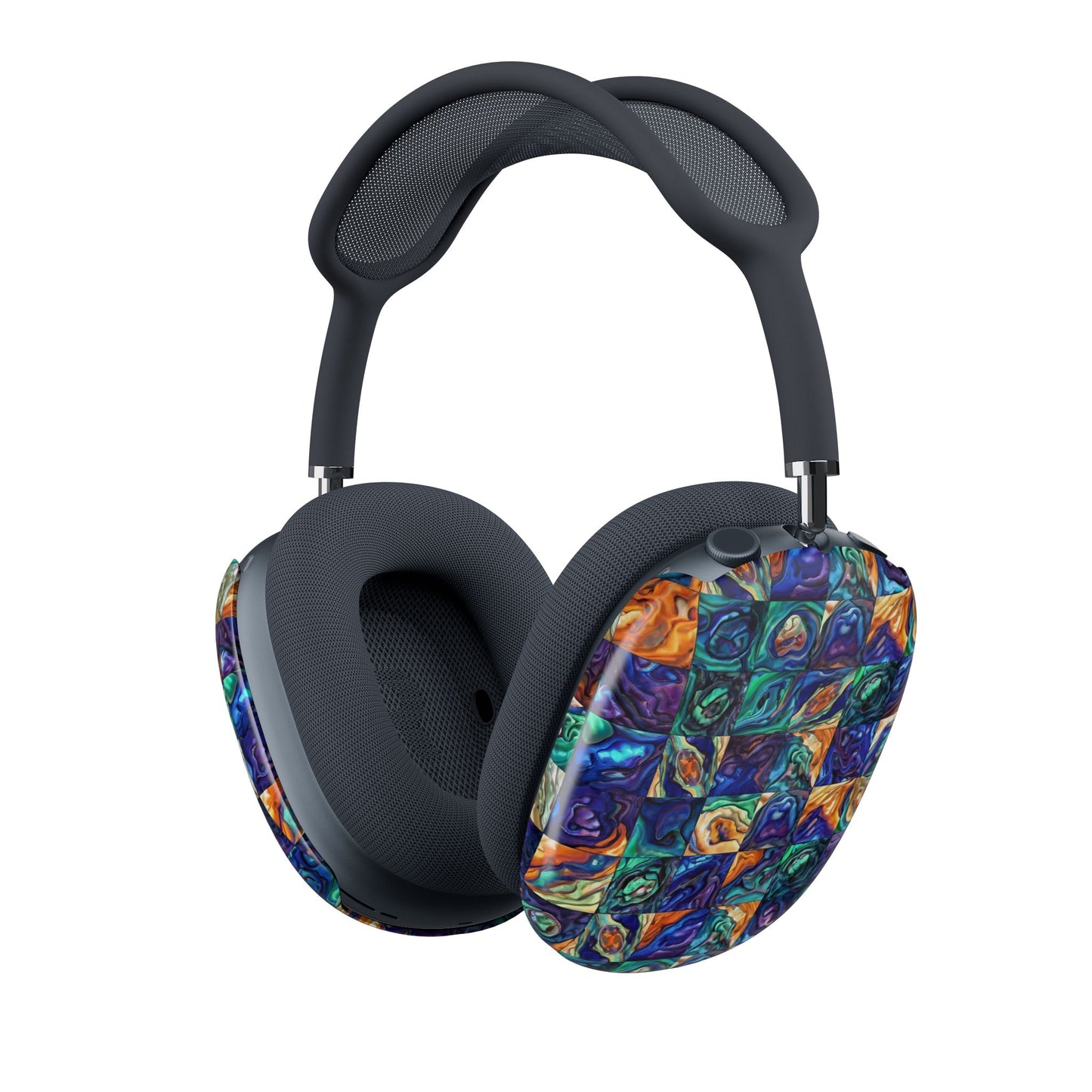 Abstract Purple & Blue Seascape AirPods Max Case