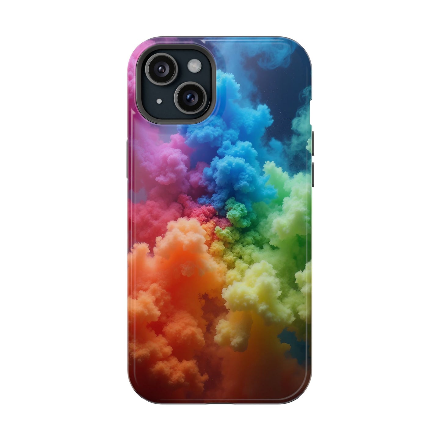 Rainbow Mist Tough Magnetic iPhone Case