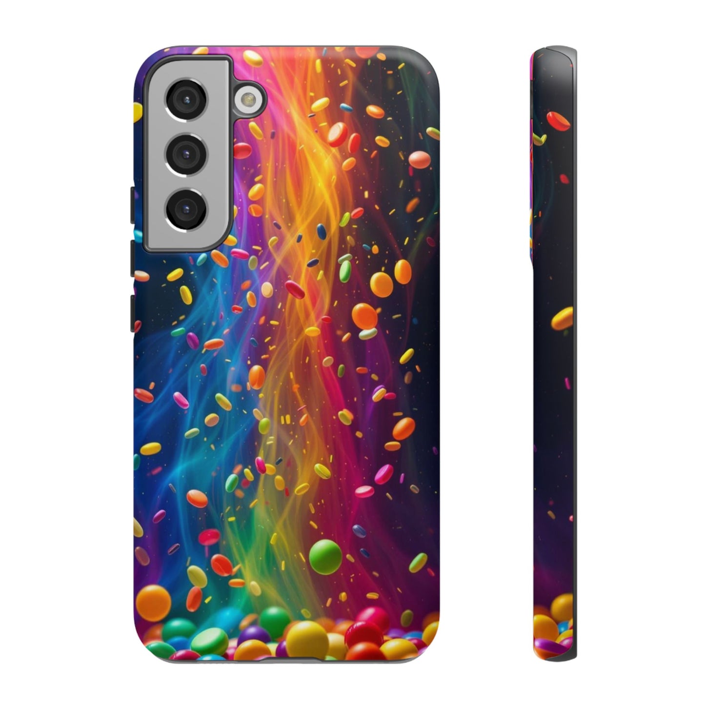 Rainbow Candy Rain Tough Phone Case
