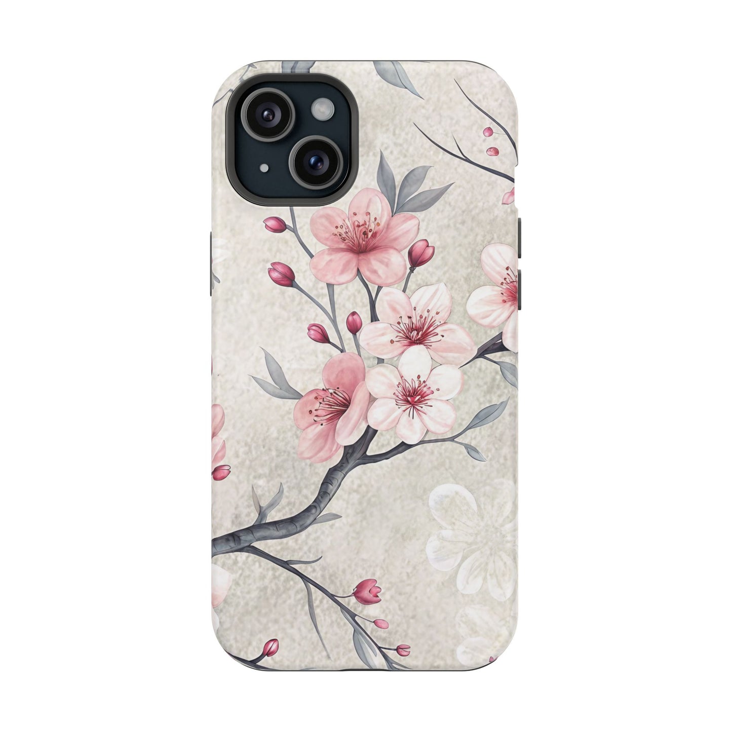 Japanese Cherry Blossom Magnetic iPhone Tough Cases