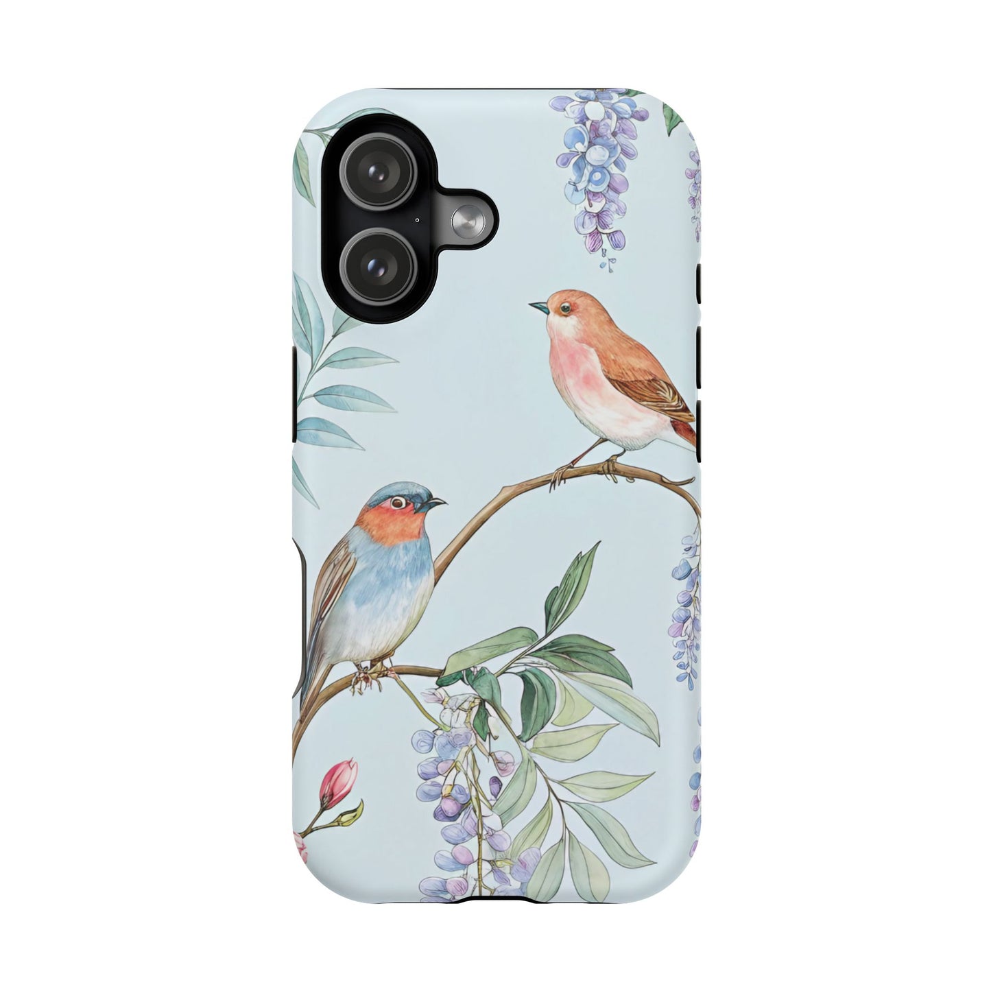 iPhone Tough Case - Spring Bird Design