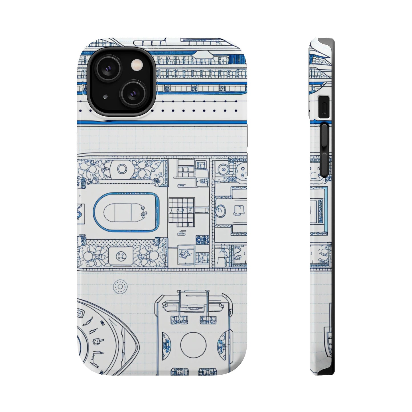 Cruise Ship Design Inspired iPhone Tough Case