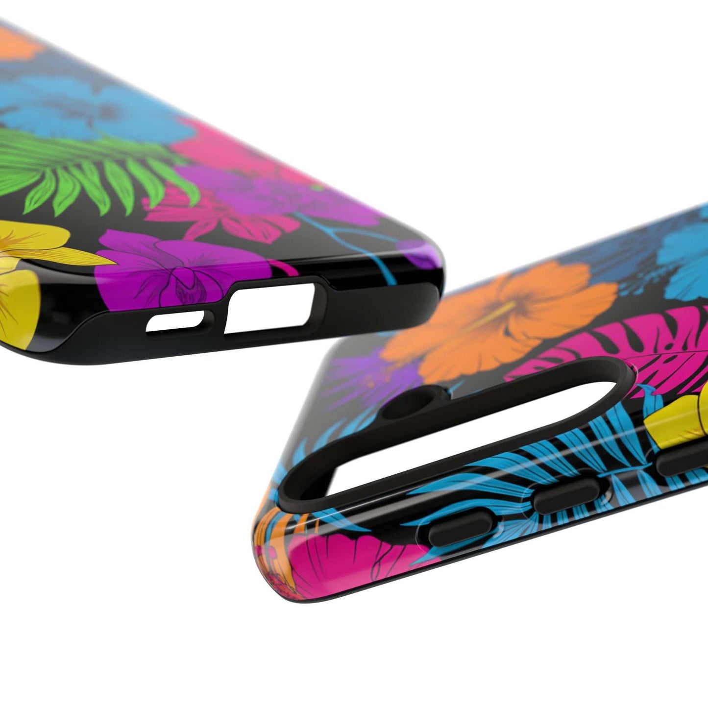 Modern Tropical Floral Design Samsung Phone Case