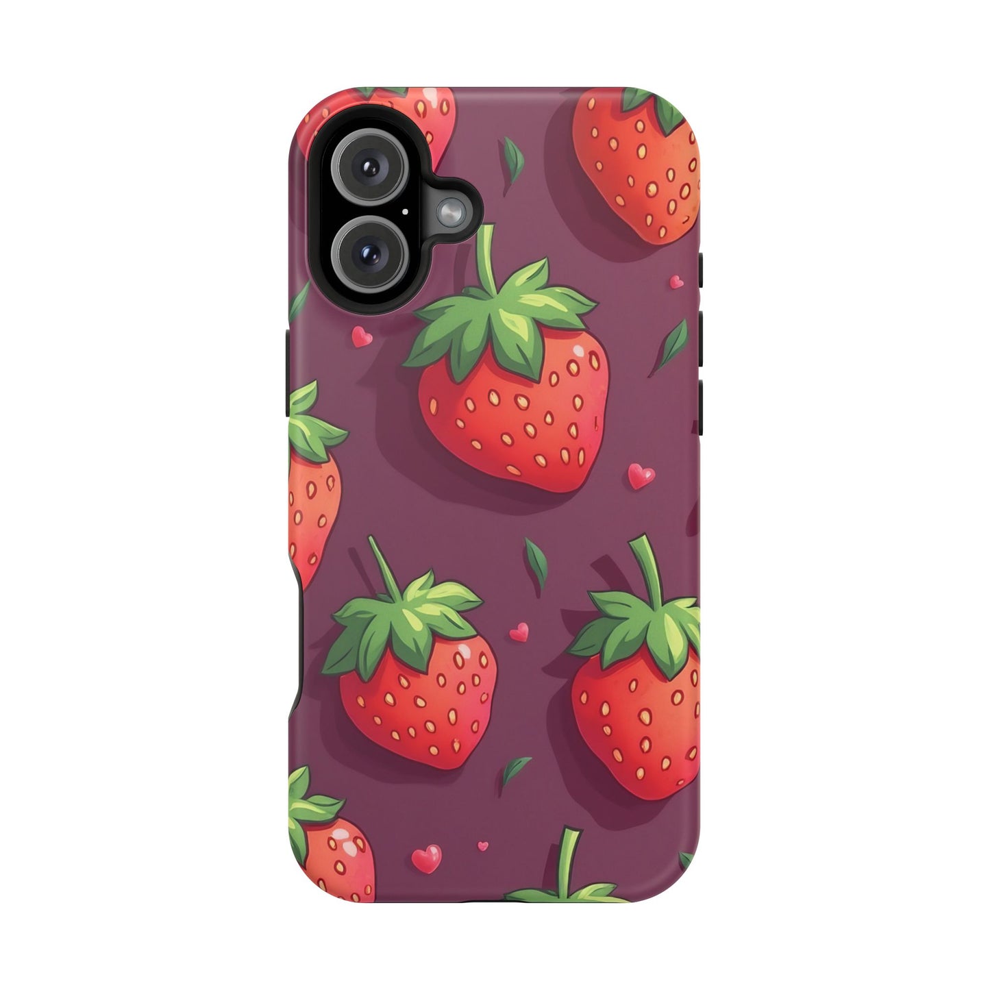 Strawberry Design iPhone Tough Phone Case