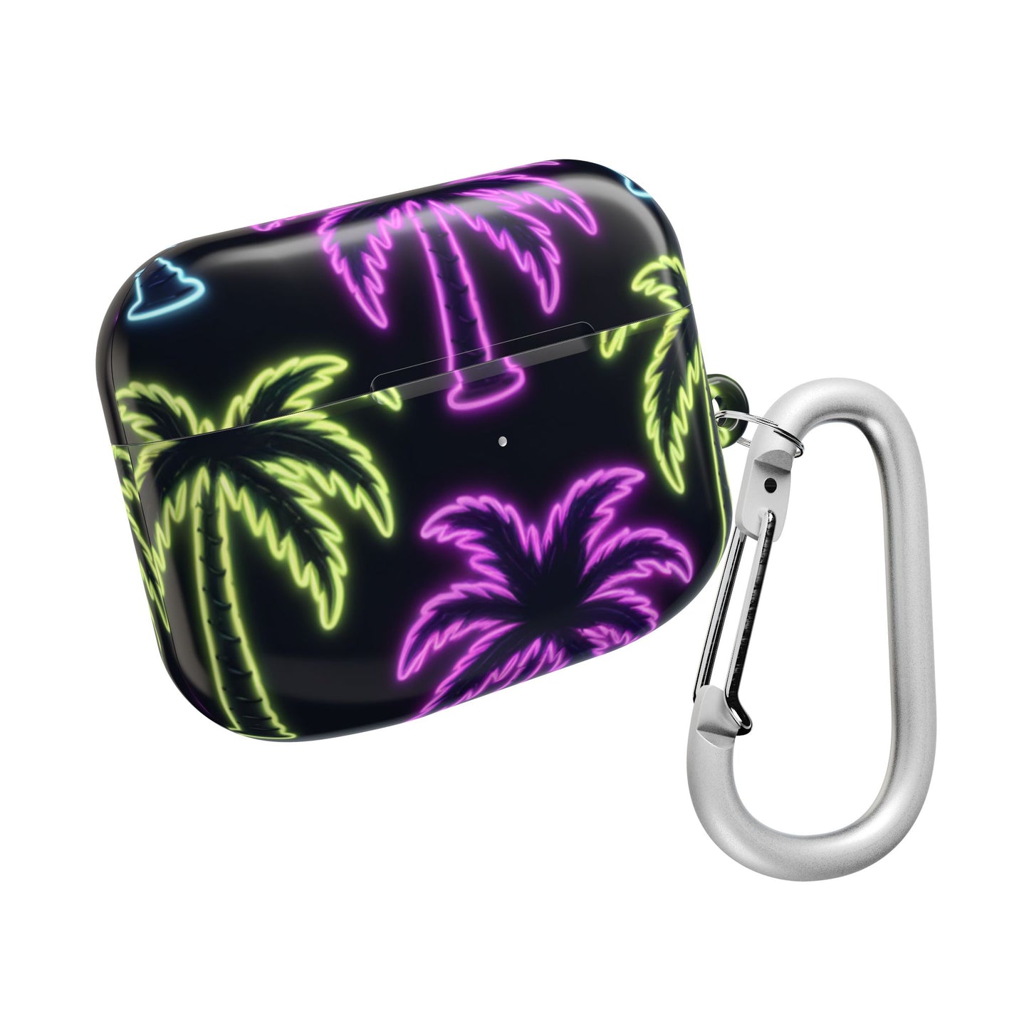 Neon Palm Trees AirPod Case