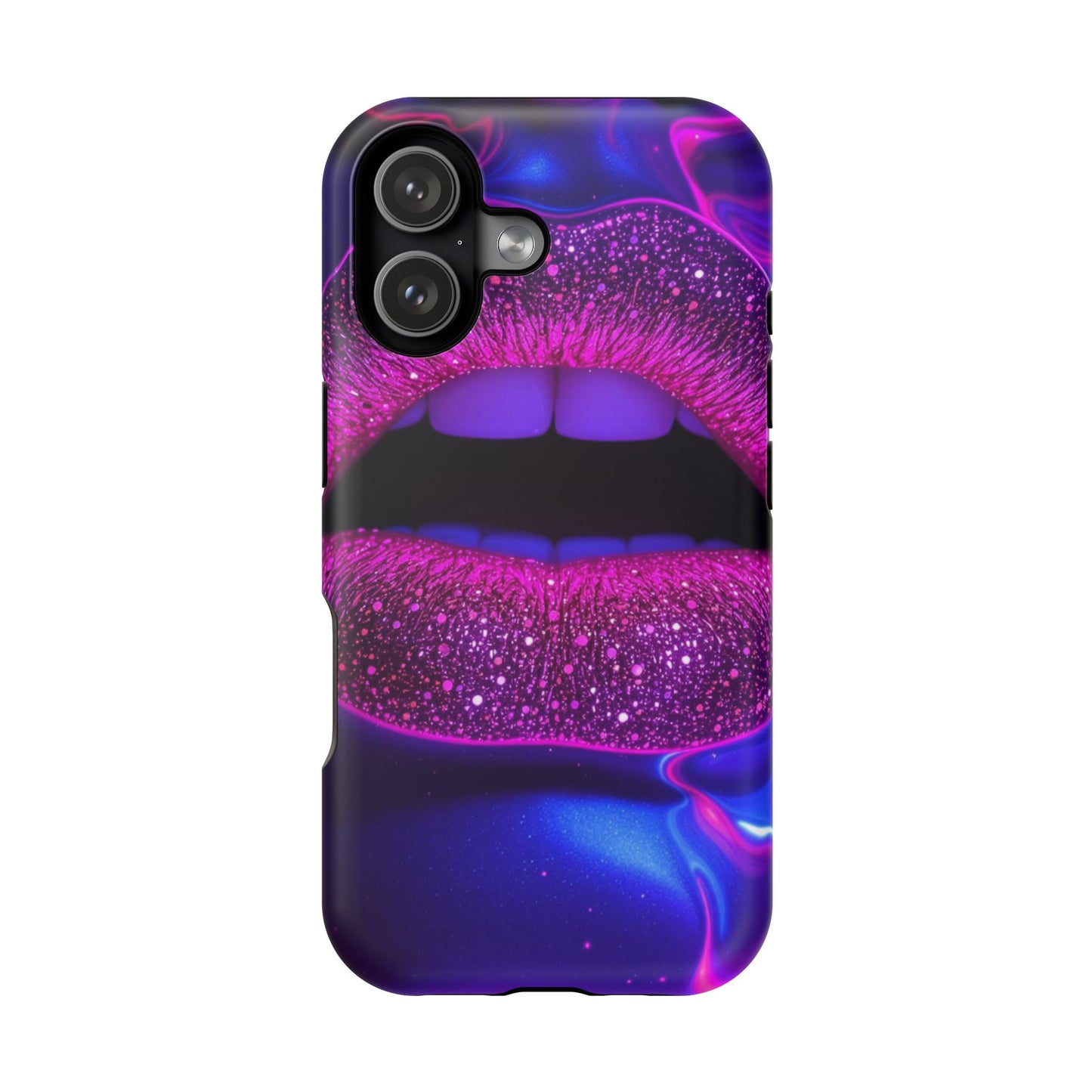 Purple Kiss Design iPhone Tough Case