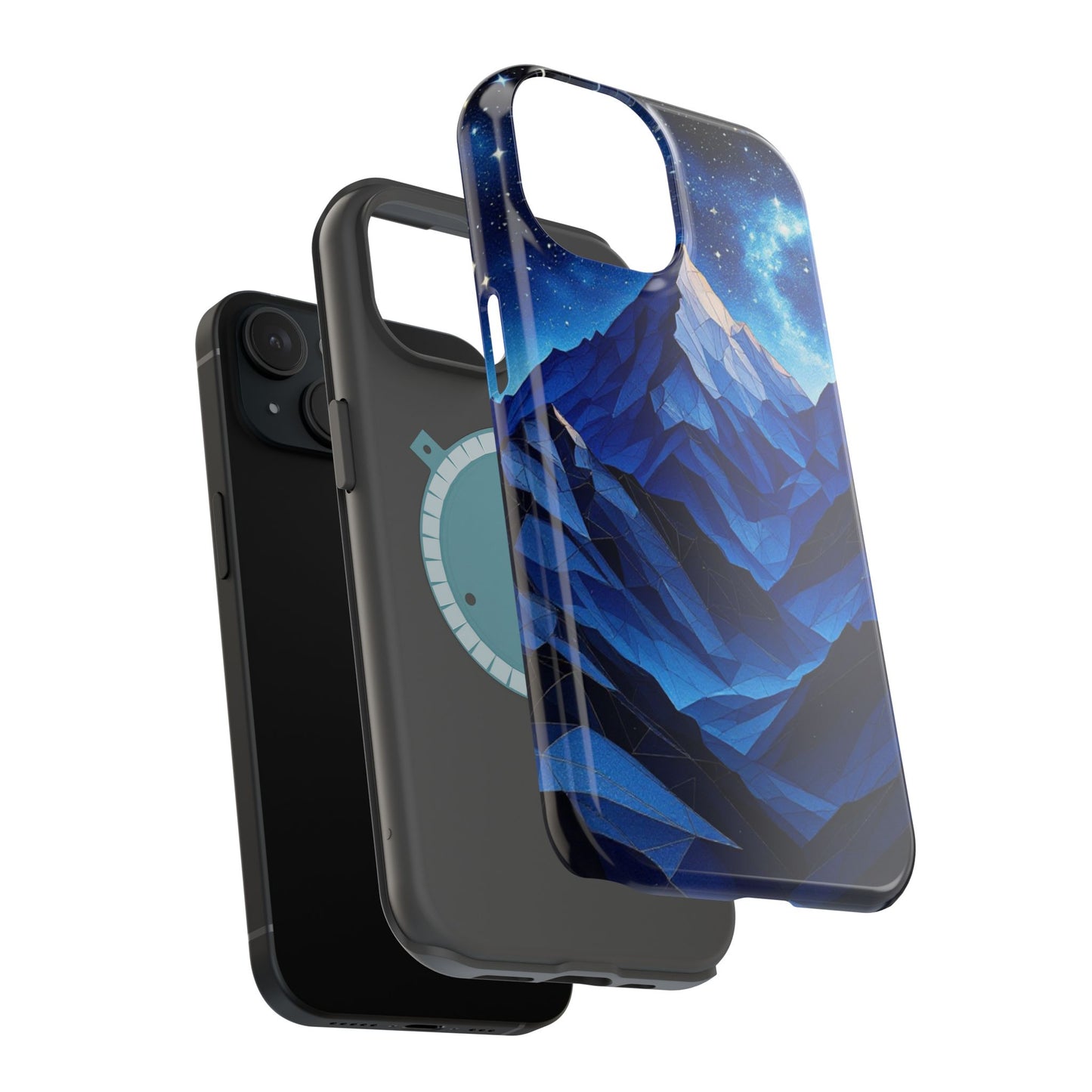 Blue Mountain Tough iPhone Case