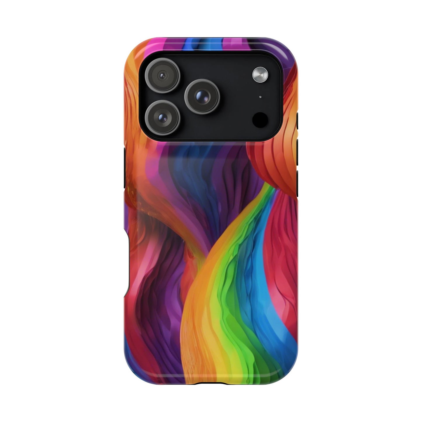 Rainbow Waterfall iPhone Tough Case