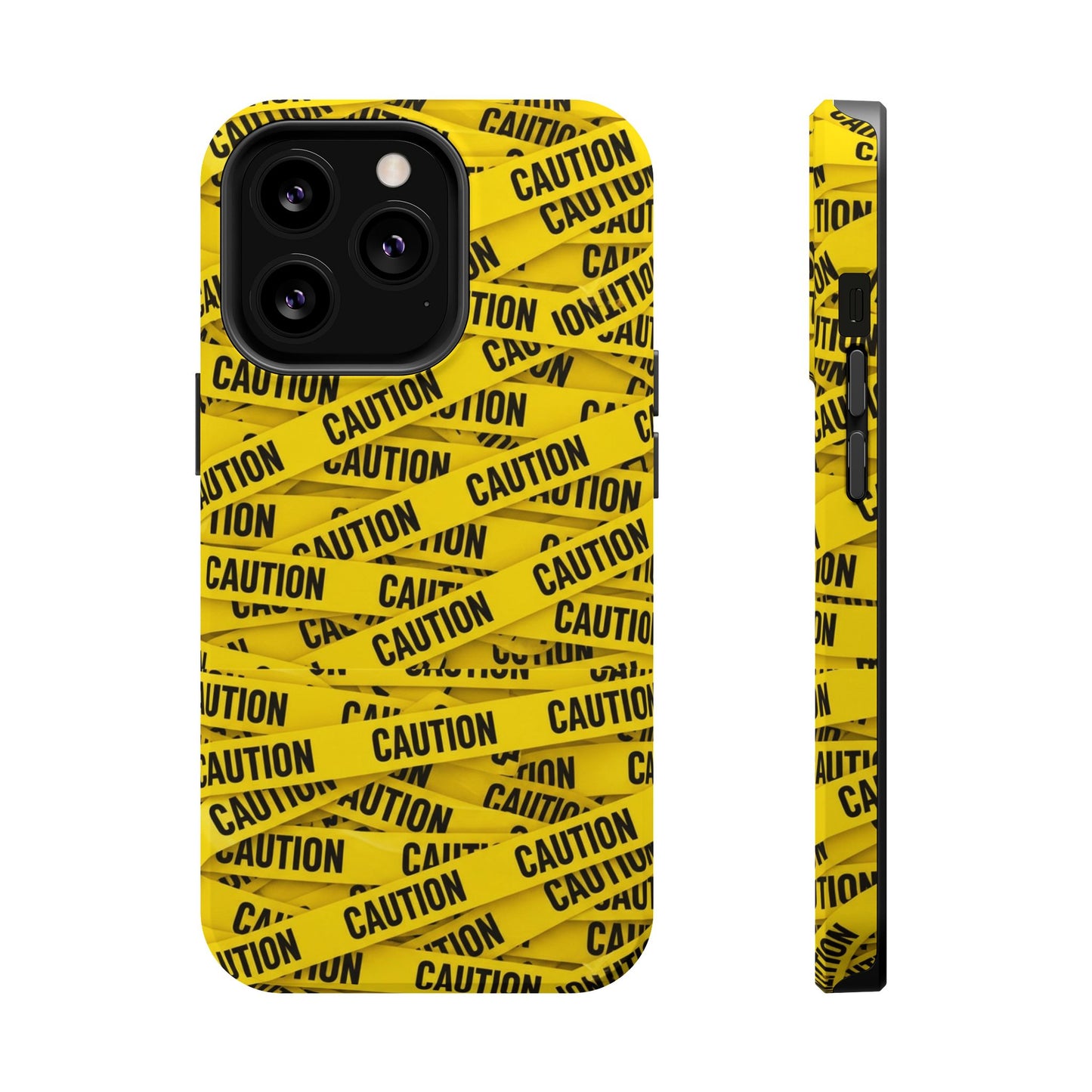 iPhone Tough Case - Caution Tape Design